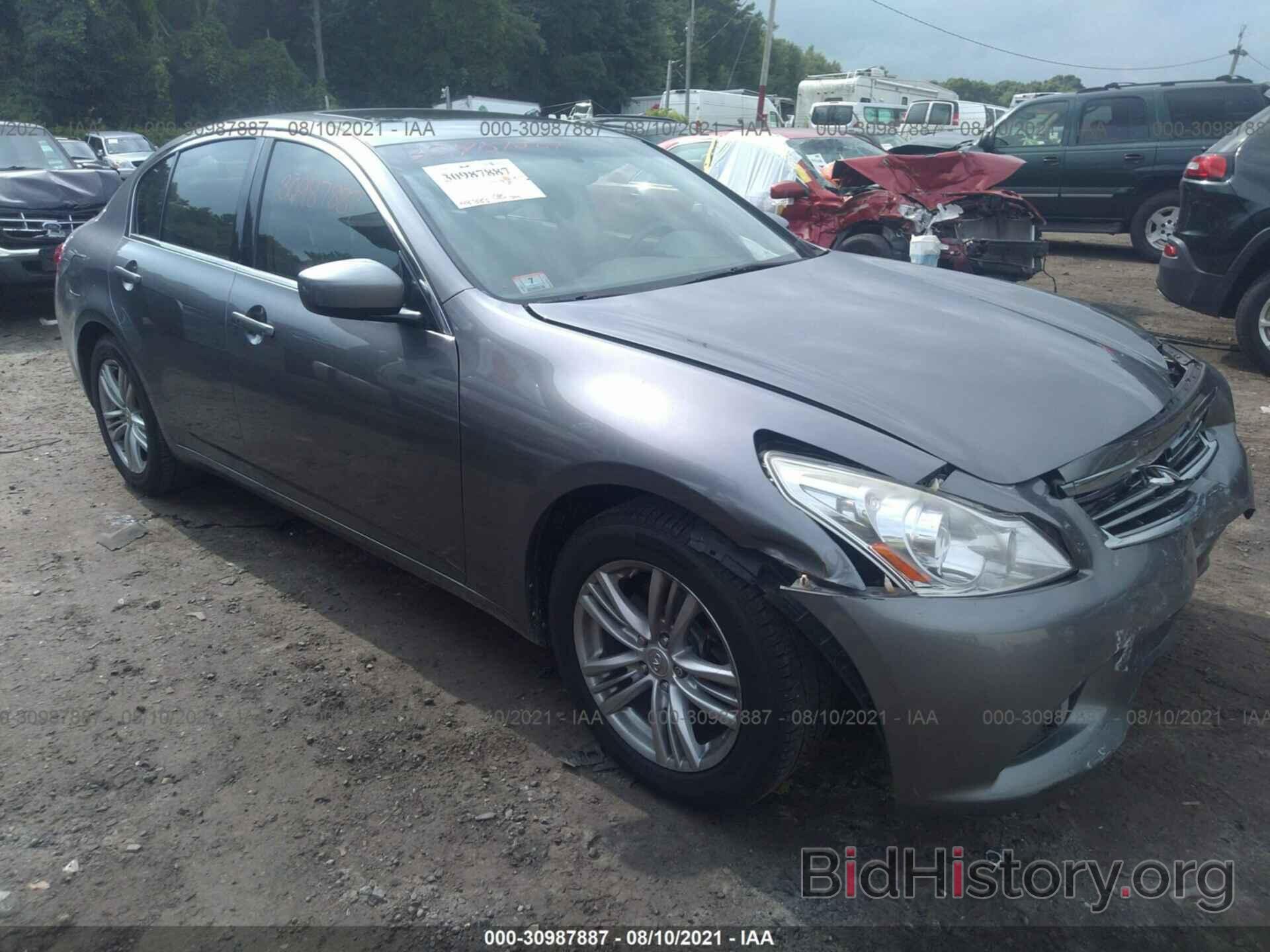 Photo JN1DV6AR2CM861408 - INFINITI G25 SEDAN 2012