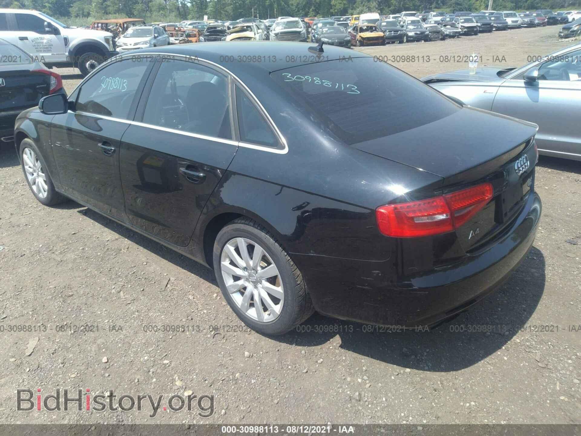 2013 AUDI A4 - VIN: WAUBFAFL5DN036917 - Photo 3