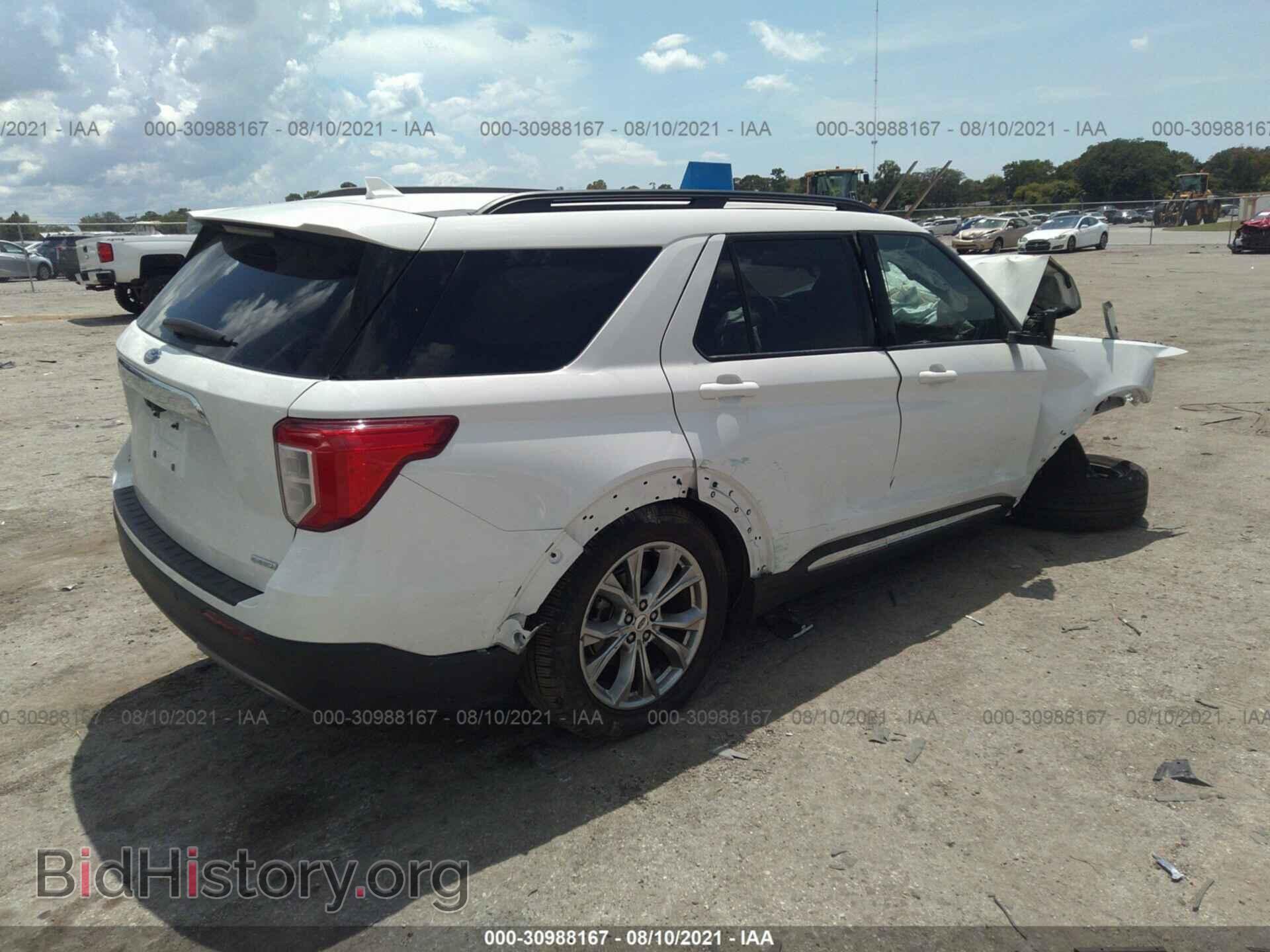 2020 FORD EXPLORER - VIN: 1FMSK7DH5LGC42205 - Фото 4