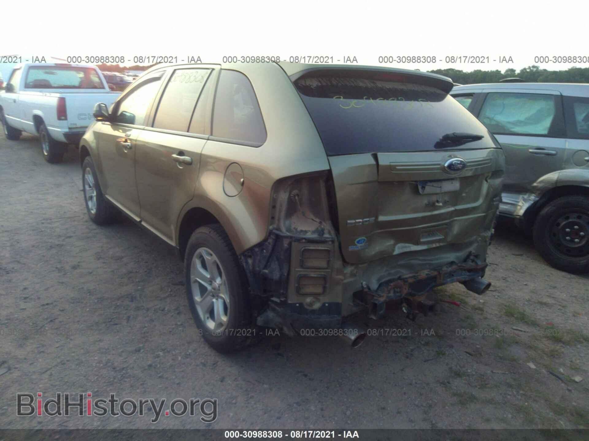2013 FORD EDGE - VIN: 2FMDK4JC4DBC54368 - Фото 3