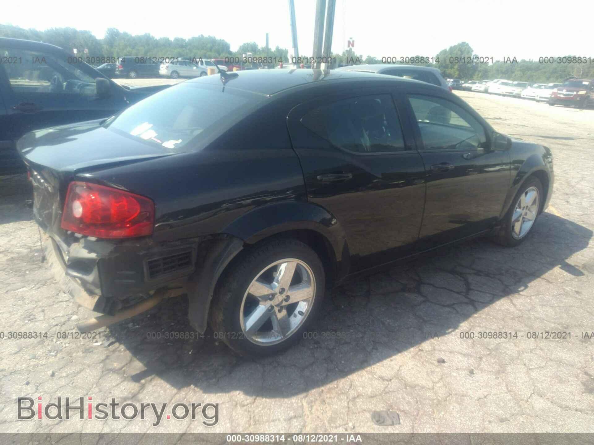 2013 DODGE AVENGER - VIN: 1C3CDZAB1DN564453 - Фото 4