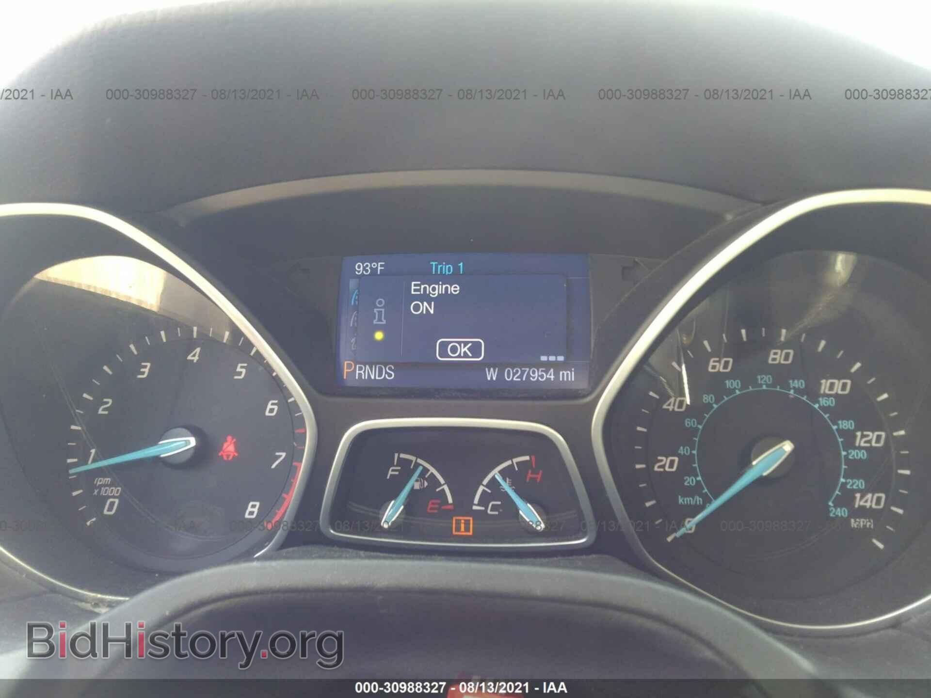 2014 FORD FOCUS - VIN: 1FADP3F24EL245435 - Фото 7