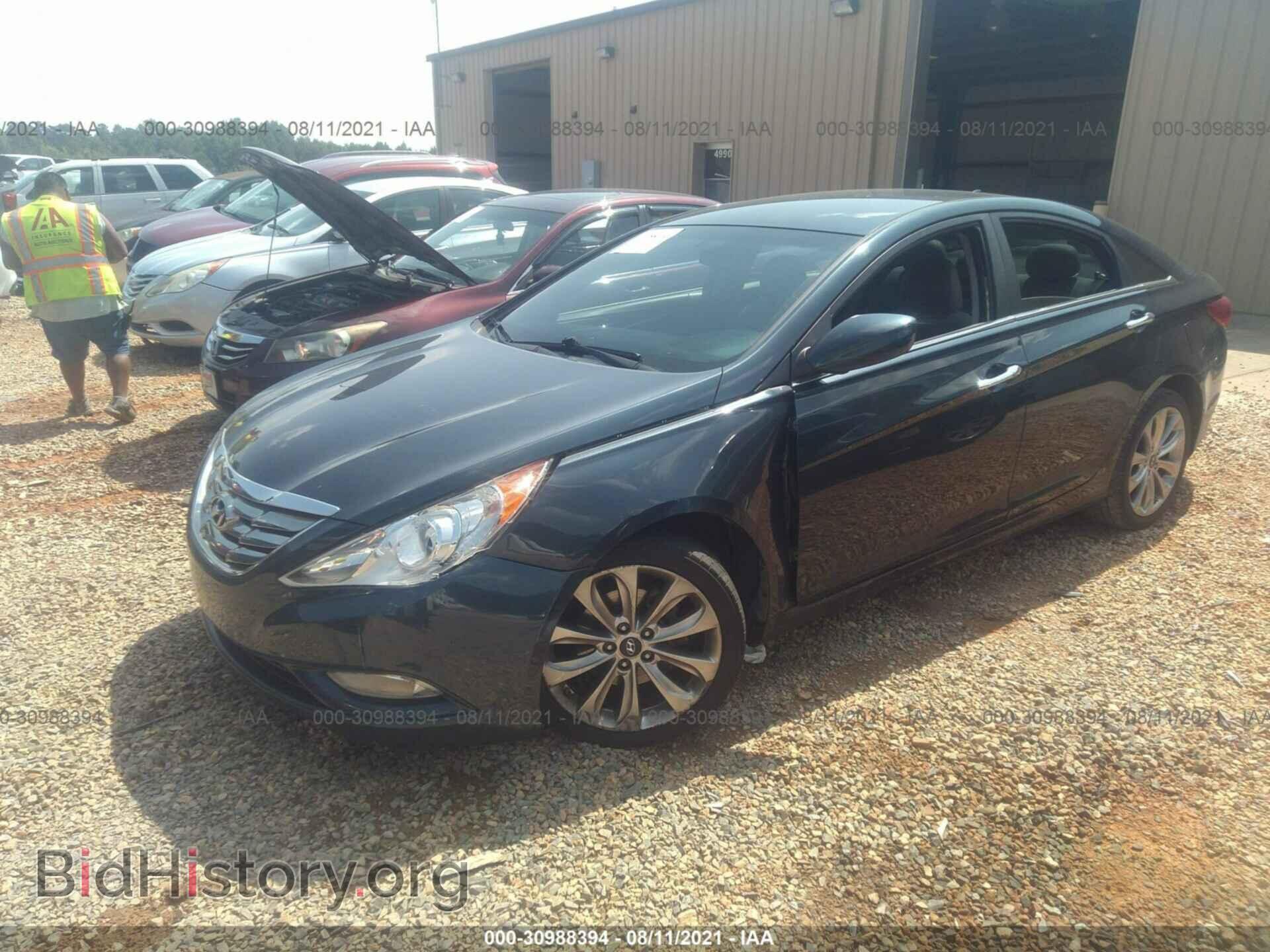 2013 HYUNDAI SONATA - VIN: 5NPEC4AC1DH593972 - Фото 2