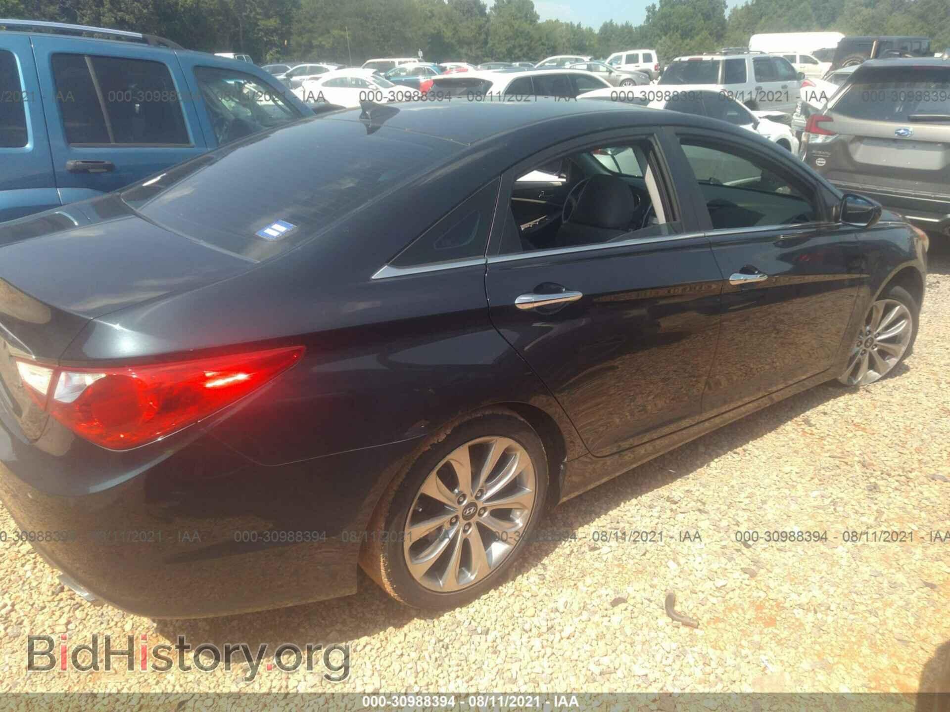 2013 HYUNDAI SONATA - VIN: 5NPEC4AC1DH593972 - Фото 4