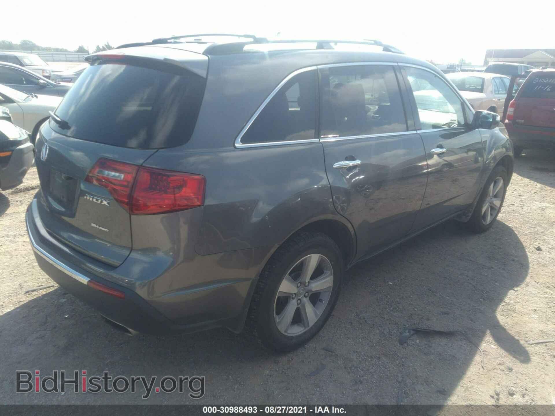 2012 ACURA MDX - VIN: 2HNYD2H38CH506476 - Фото 4