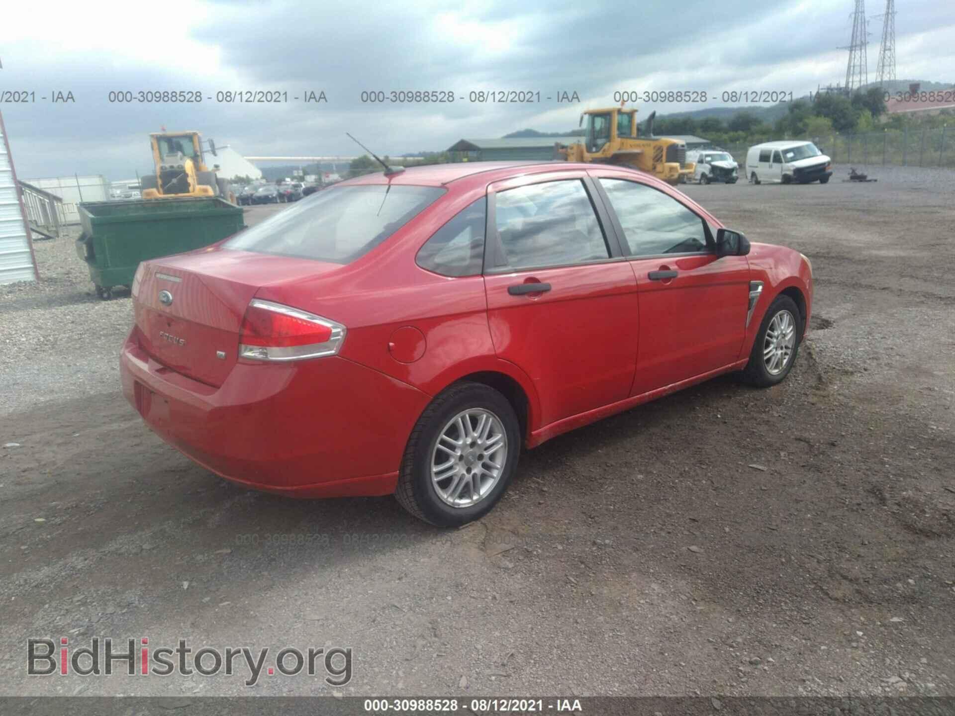 2008 FORD FOCUS - VIN: 1FAHP35N58W151726 - Фото 4