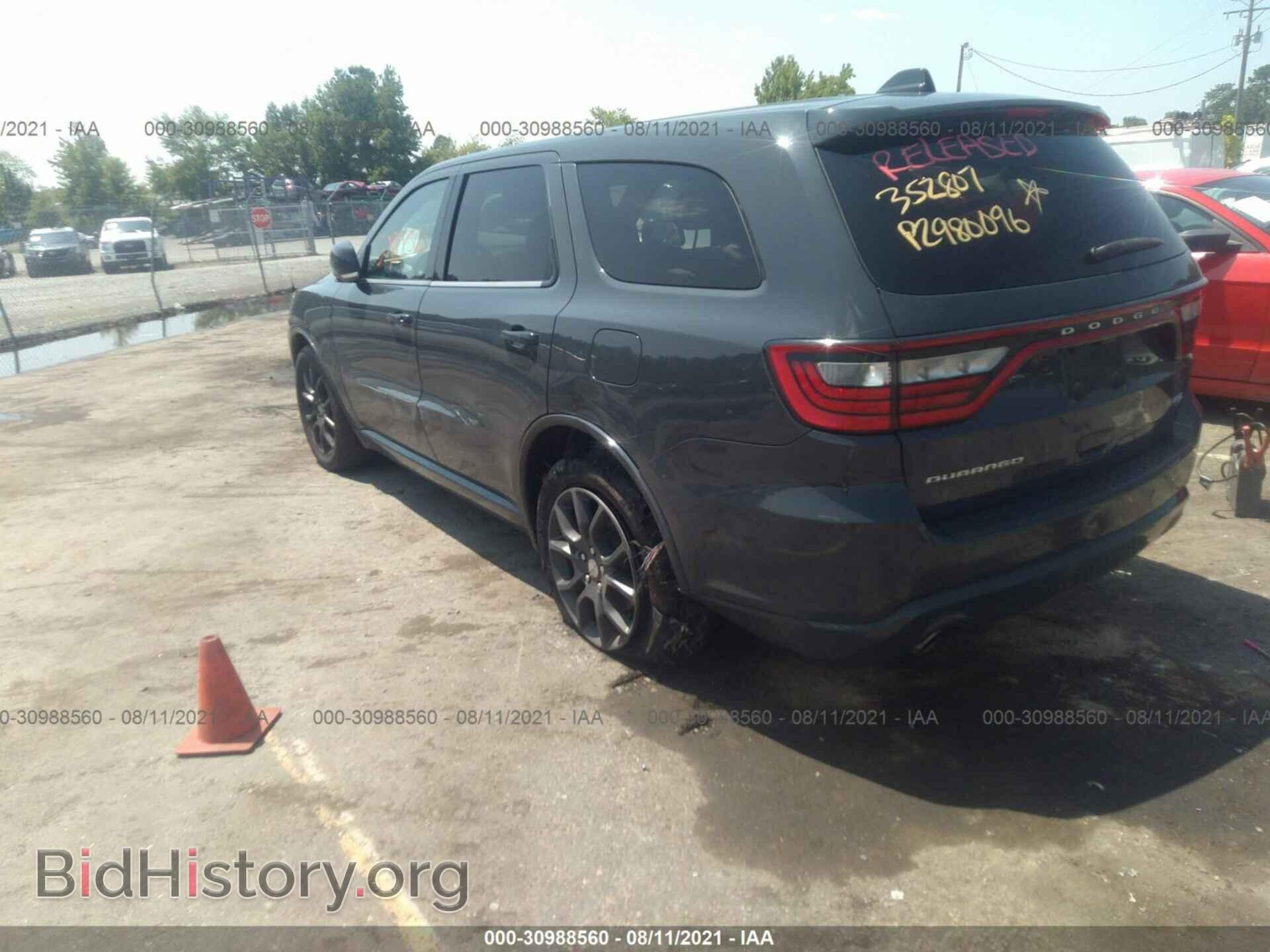 2017 DODGE DURANGO - VIN: 1C4SDHCT6HC648020 - Photo 3