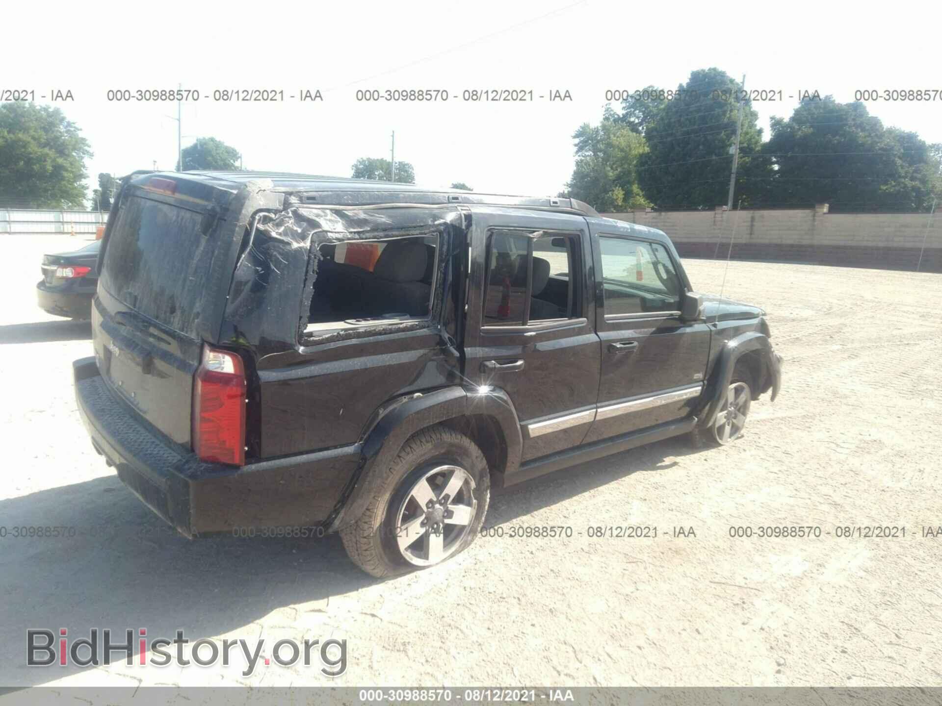 2006 JEEP COMMANDER - VIN: 1J8HG48K76C343593 - Фото 4