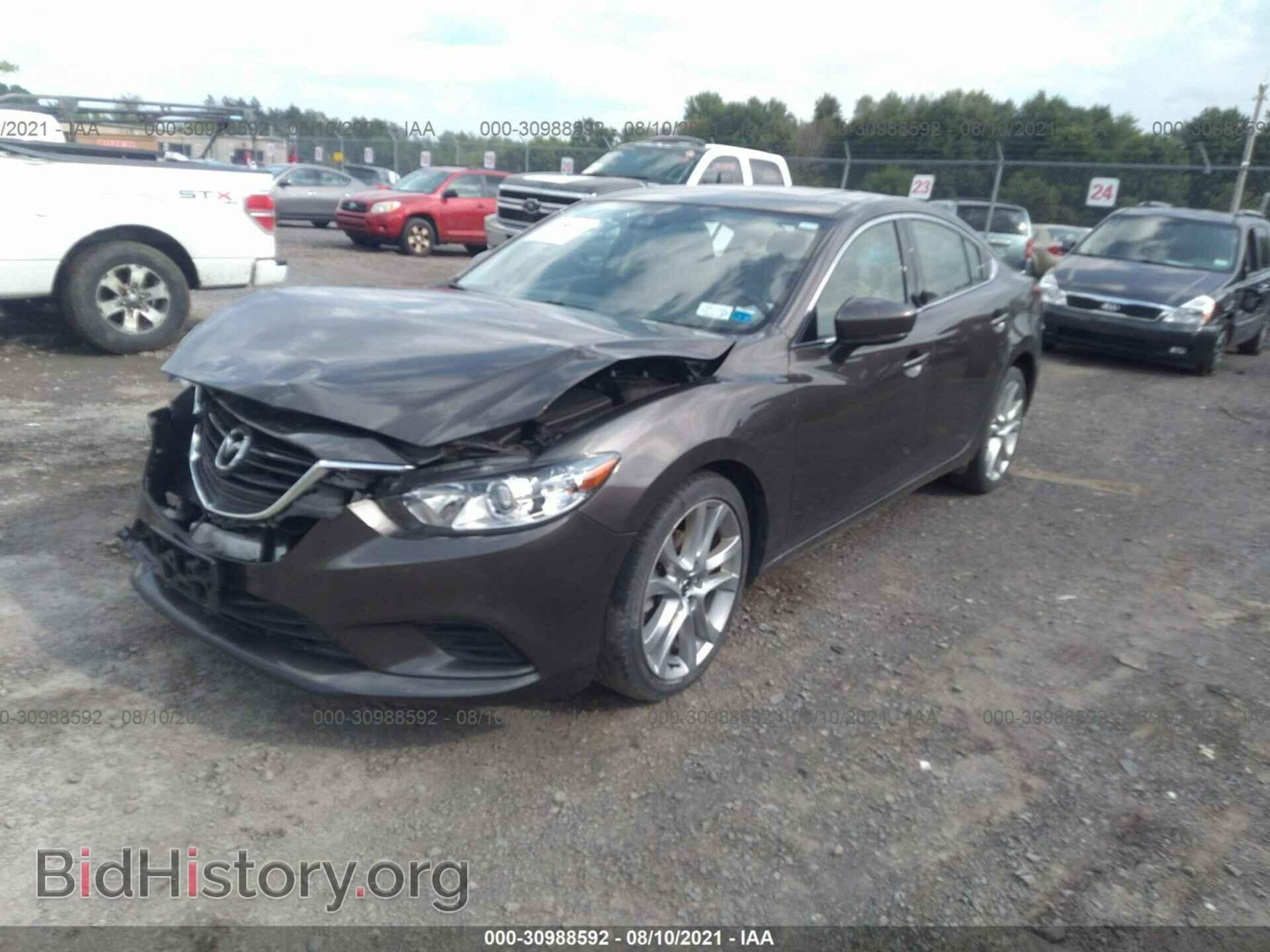 2017 MAZDA MAZDA6 - VIN: JM1GL1V5XH1117459 - Фото 2