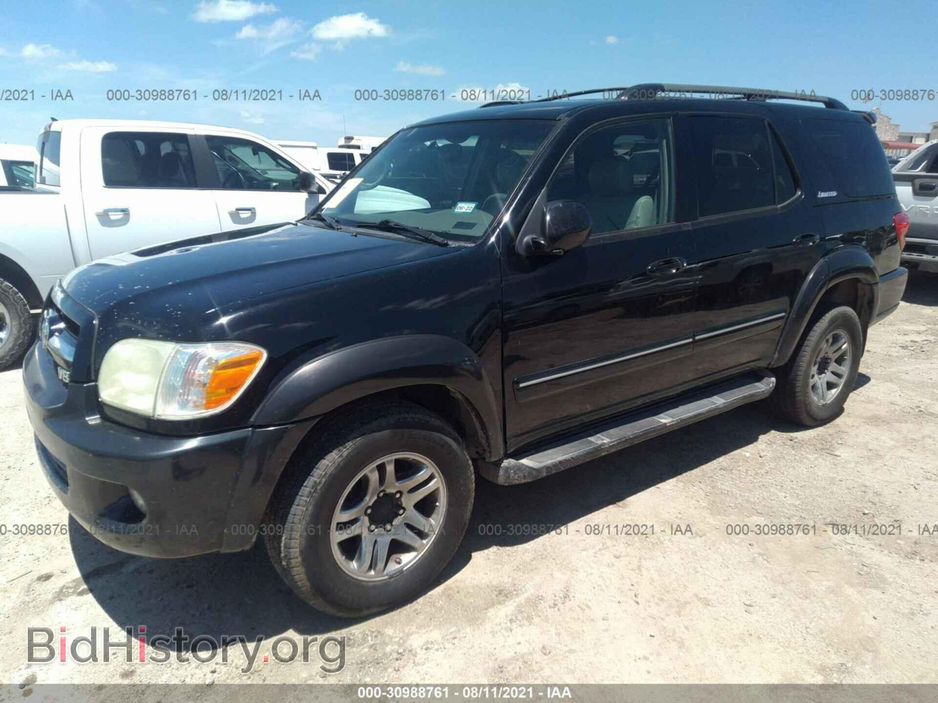 2006 TOYOTA SEQUOIA - VIN: 5TDBT48A06S266242 - Фото 2