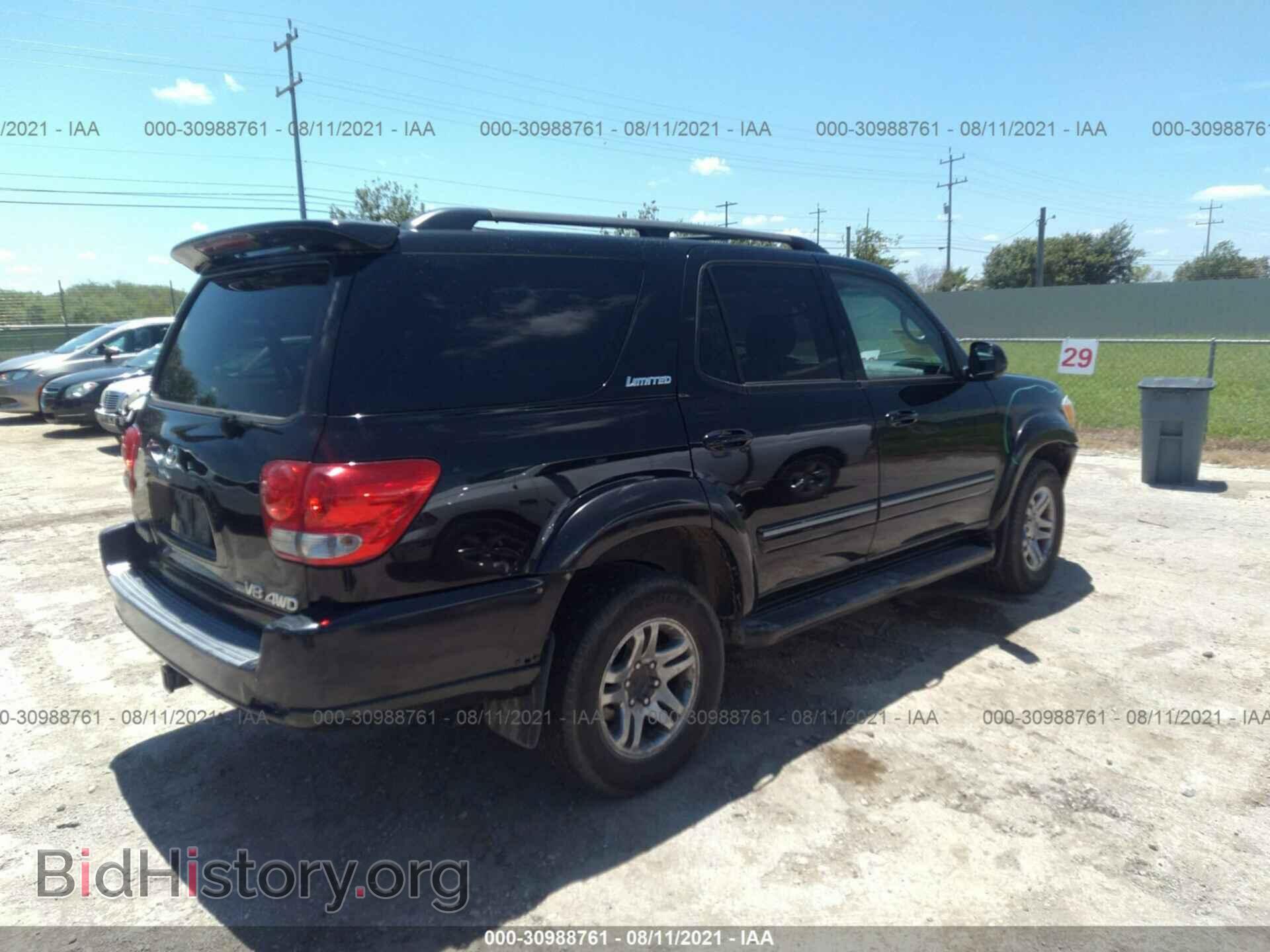 2006 TOYOTA SEQUOIA - VIN: 5TDBT48A06S266242 - Фото 4