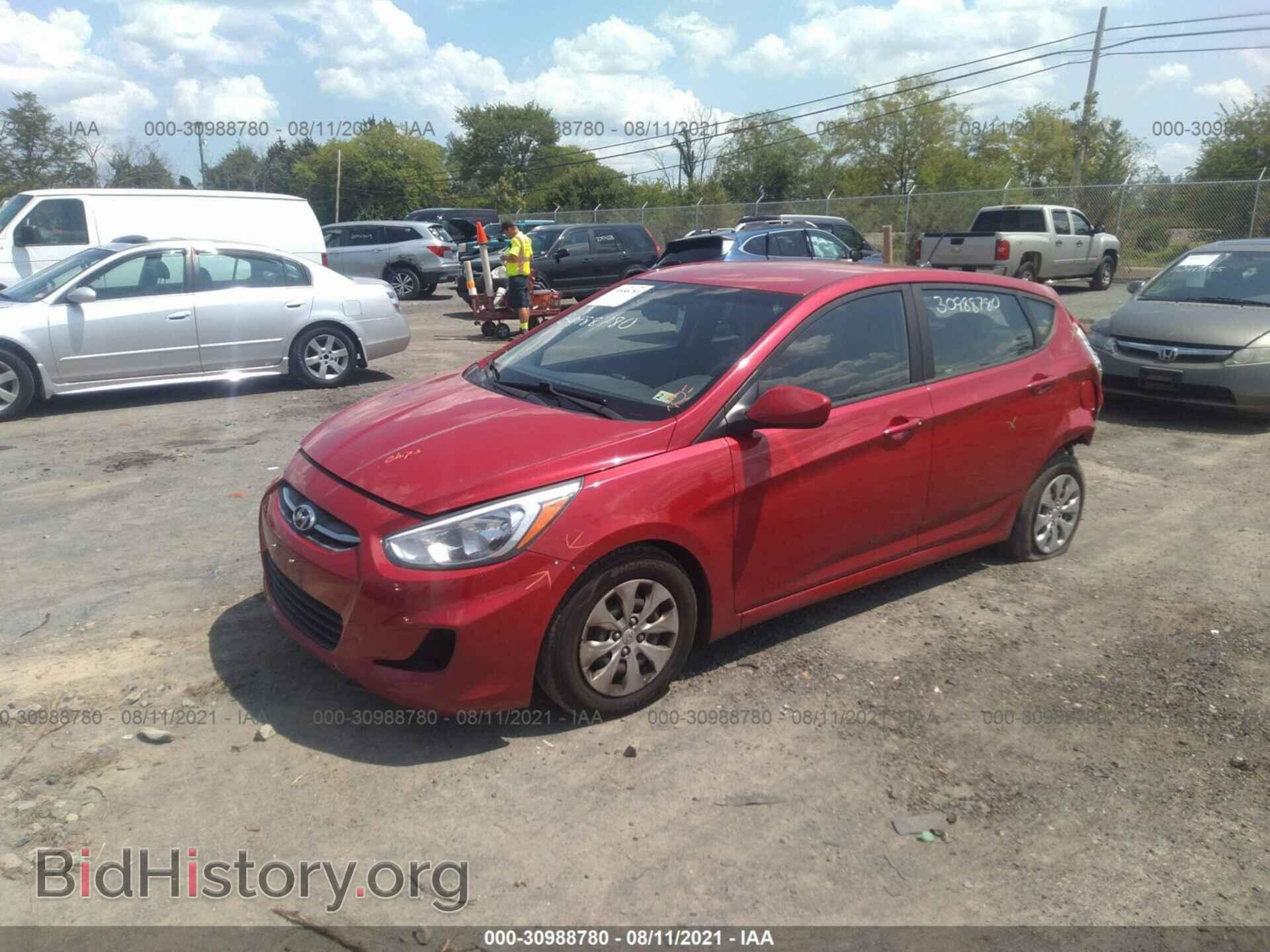 2016 HYUNDAI ACCENT - VIN: KMHCT5AE3GU274108 - Фото 2