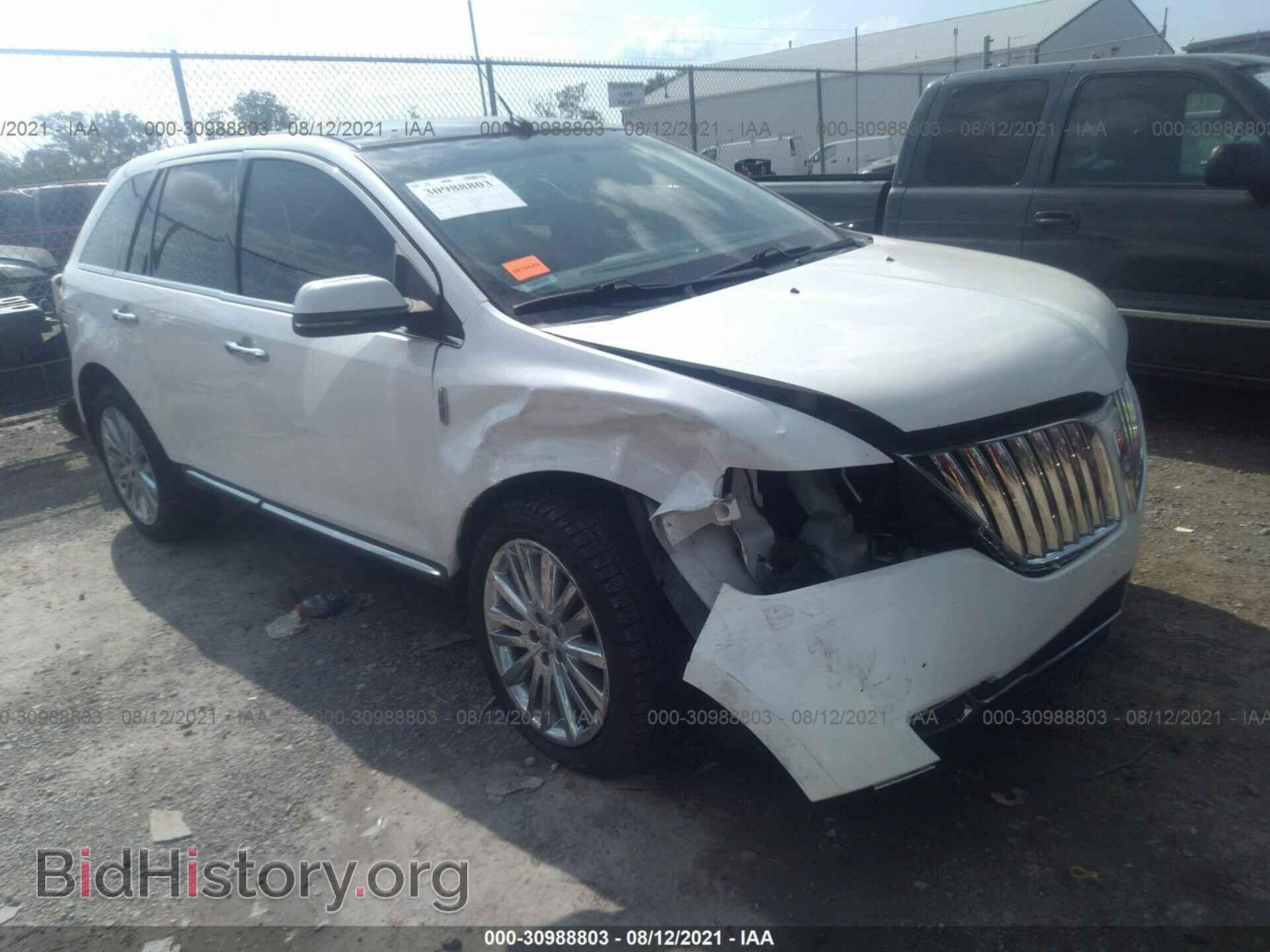 Фотография 2LMDJ8JK9CBL14780 - LINCOLN MKX 2012