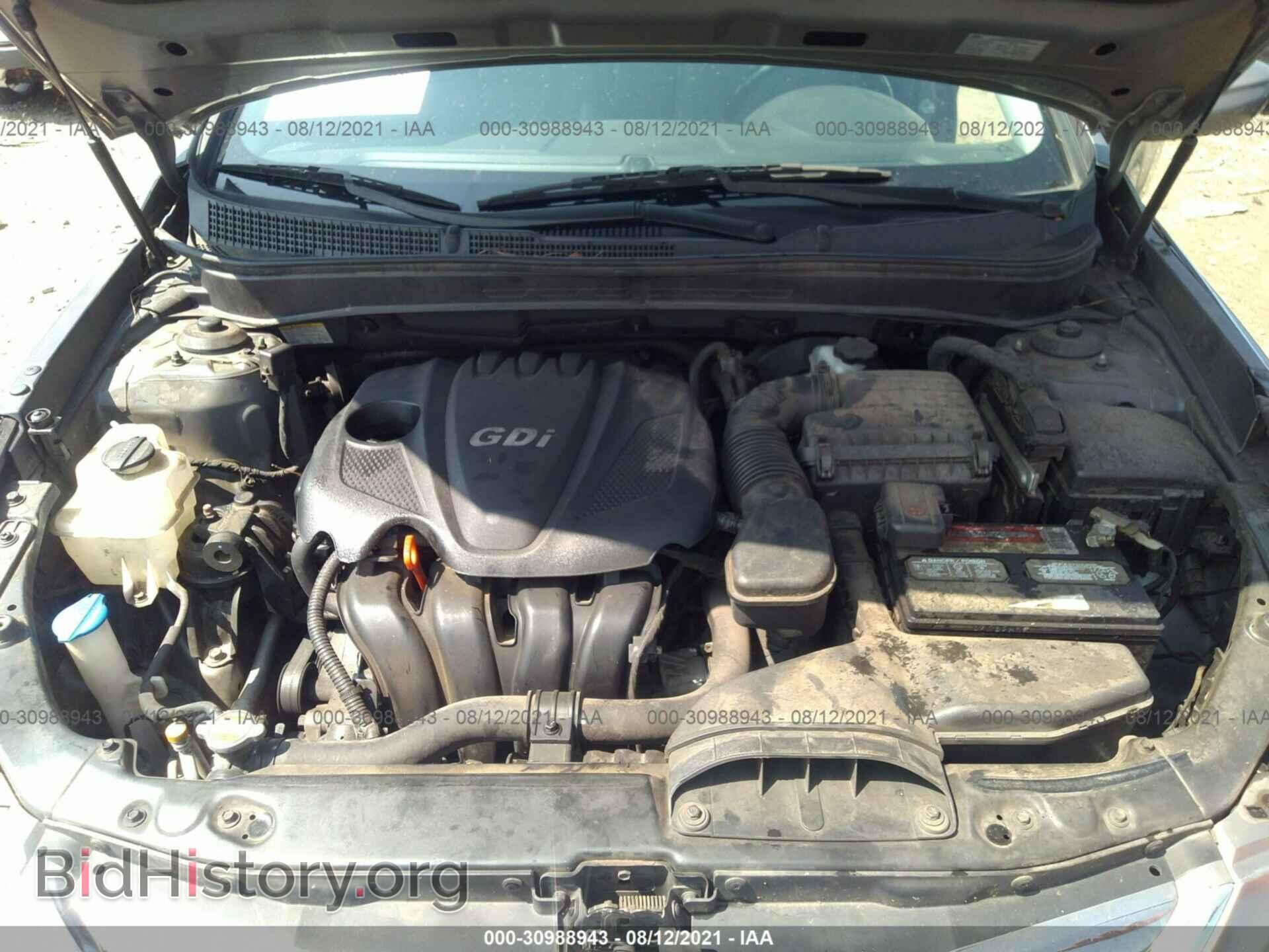 2012 HYUNDAI SONATA - VIN: 5NPEC4ACXCH388844 - Photo 10