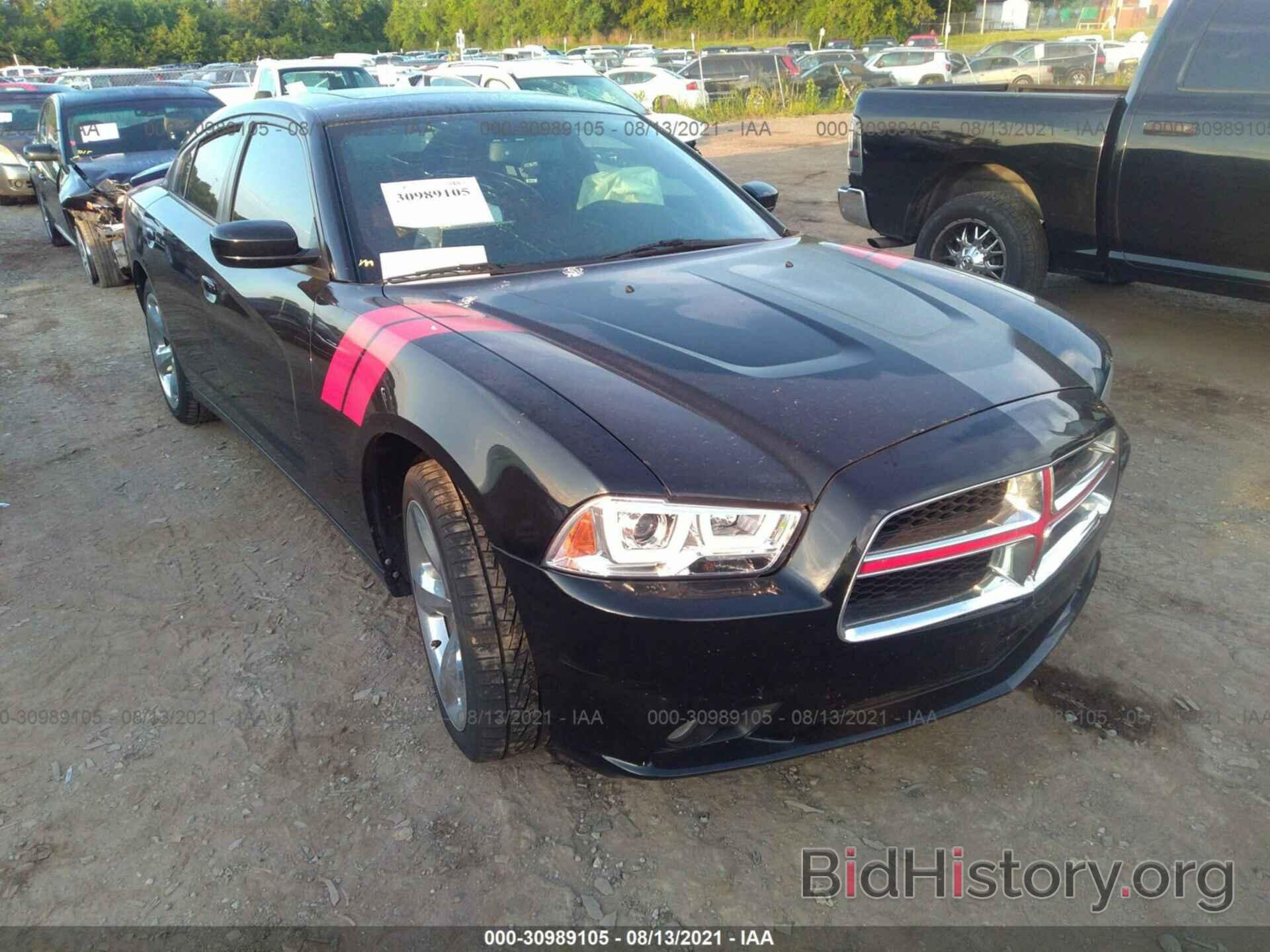 Photo 2C3CDXHG8DH526992 - DODGE CHARGER 2013