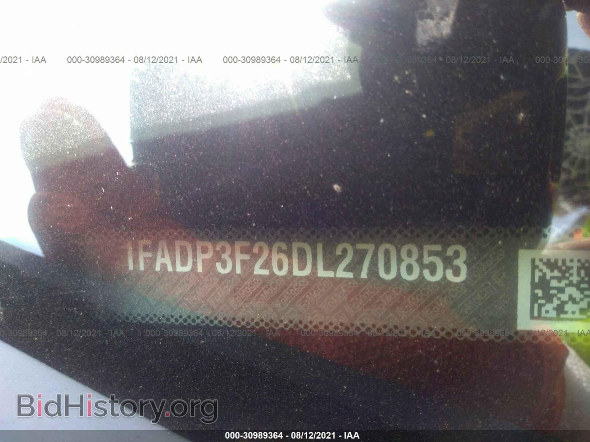 2013 FORD FOCUS - VIN: 1FADP3F26DL270853 - Фото 9
