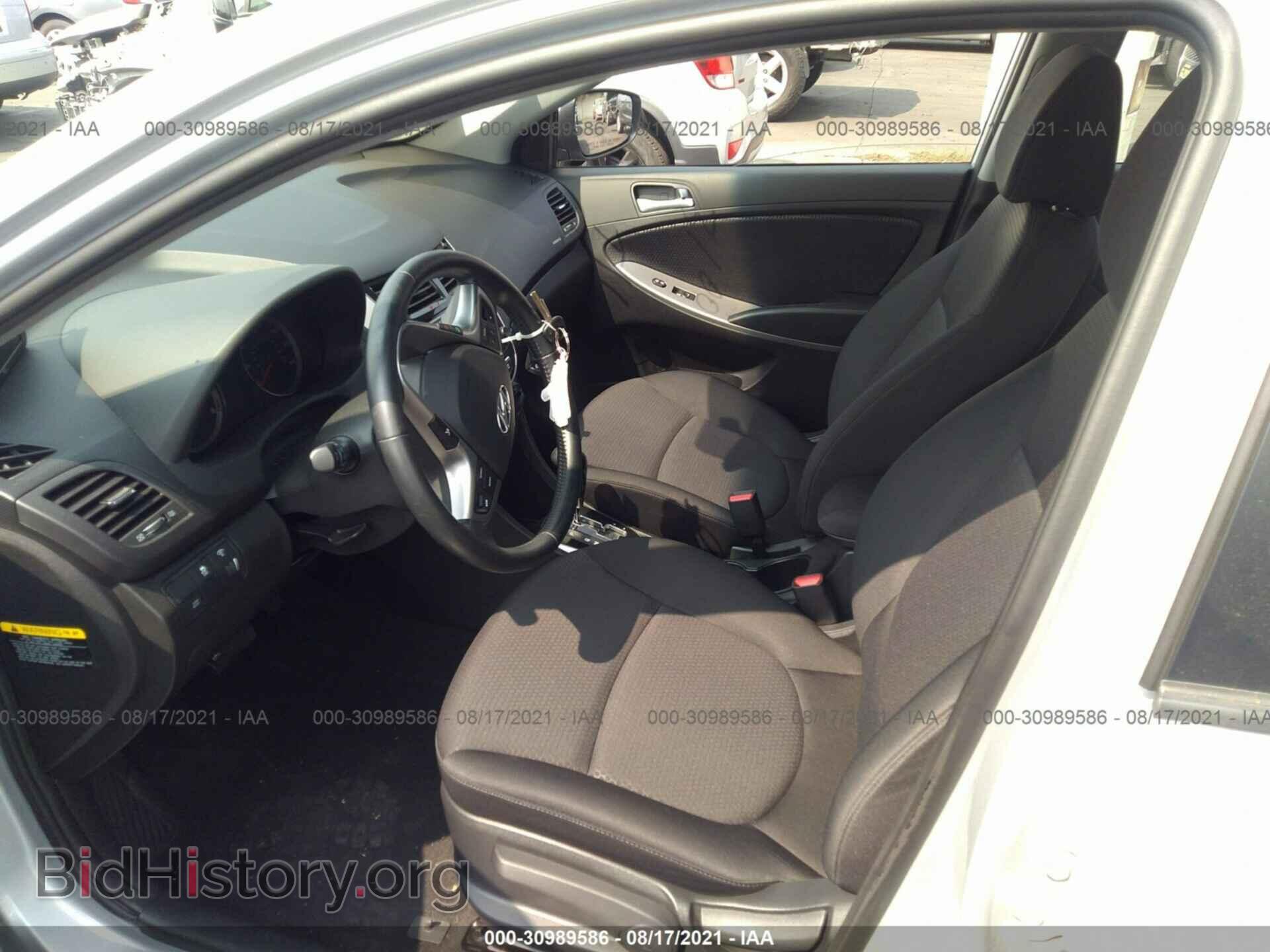 2016 HYUNDAI ACCENT - VIN: KMHCU5AE2GU264635 - Фото 5