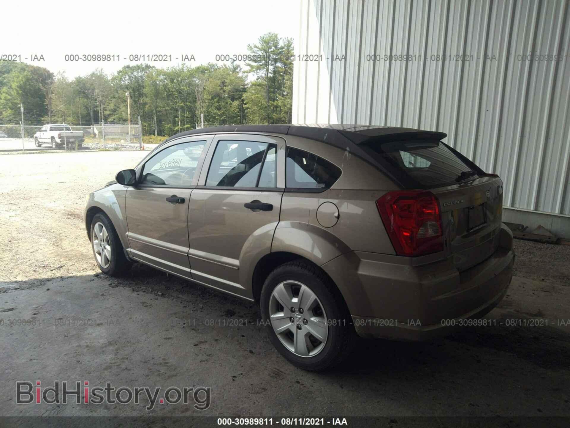 2007 DODGE CALIBER - VIN: 1B3HB48B07D313676 - Фото 3