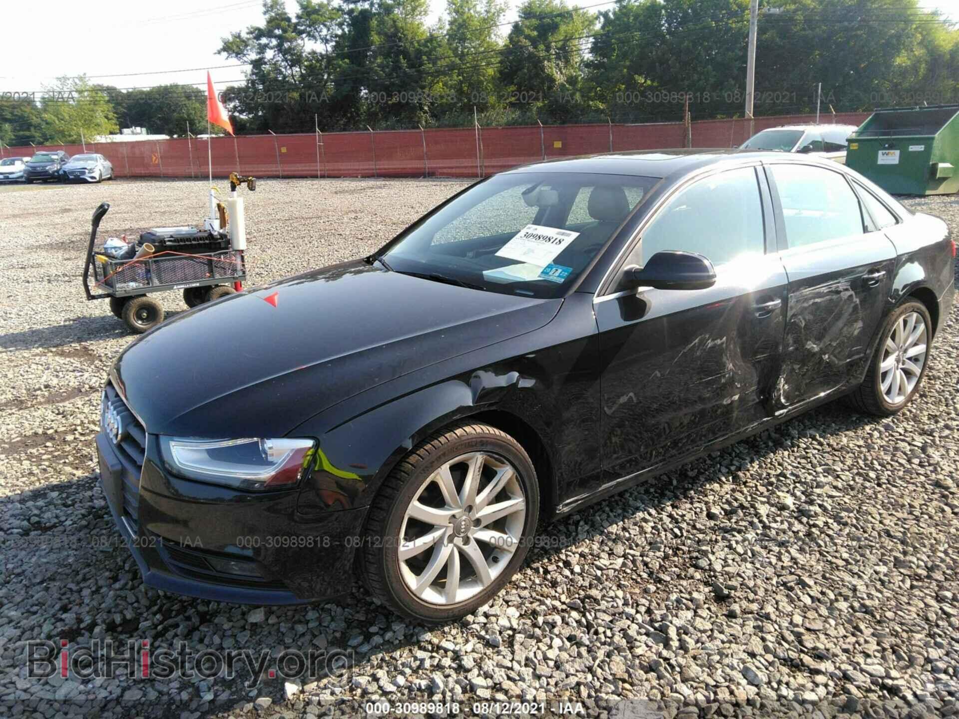 2013 AUDI A4 - VIN: WAUFFAFL6DN028410 - Photo 2