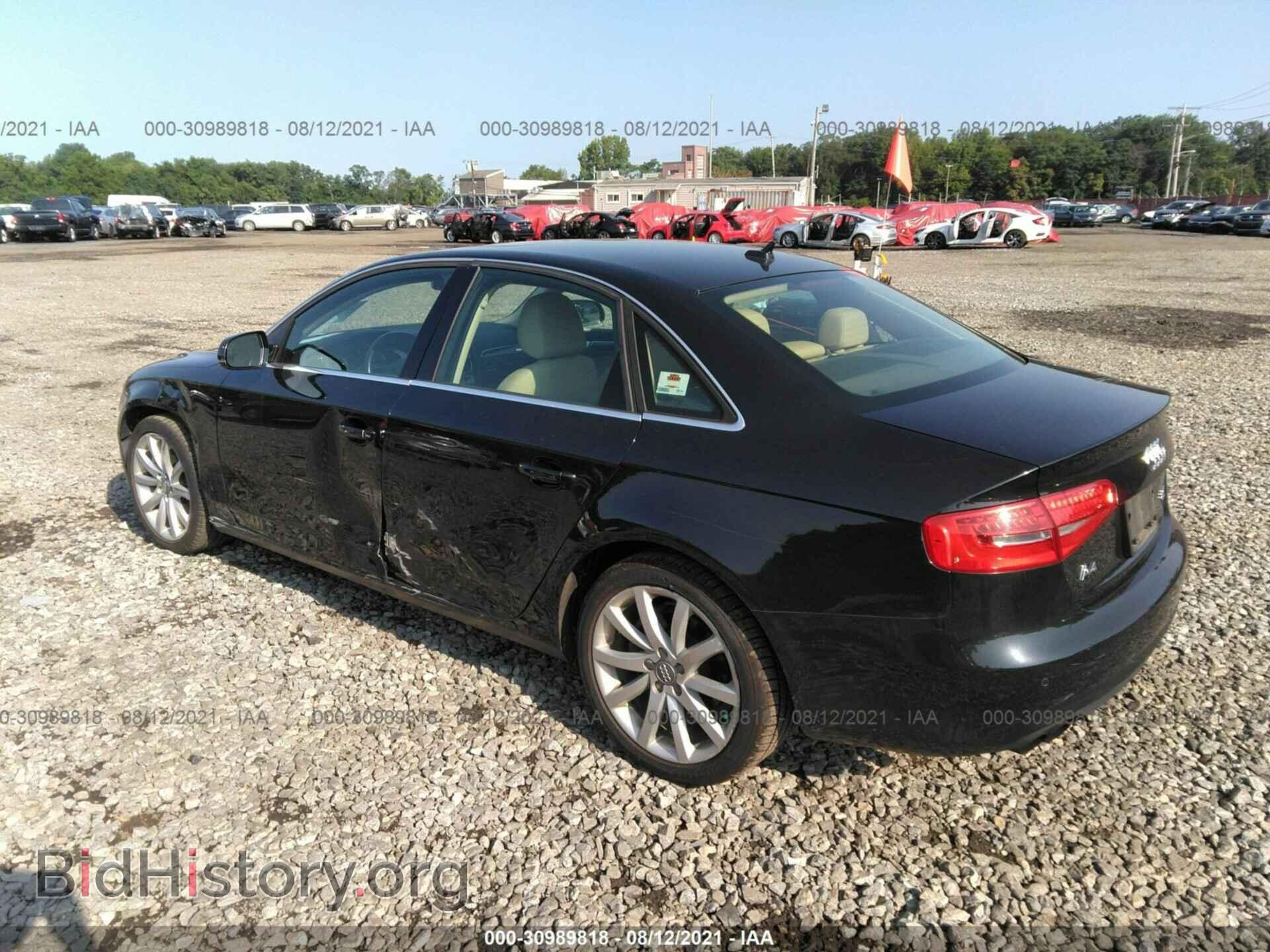 2013 AUDI A4 - VIN: WAUFFAFL6DN028410 - Photo 3