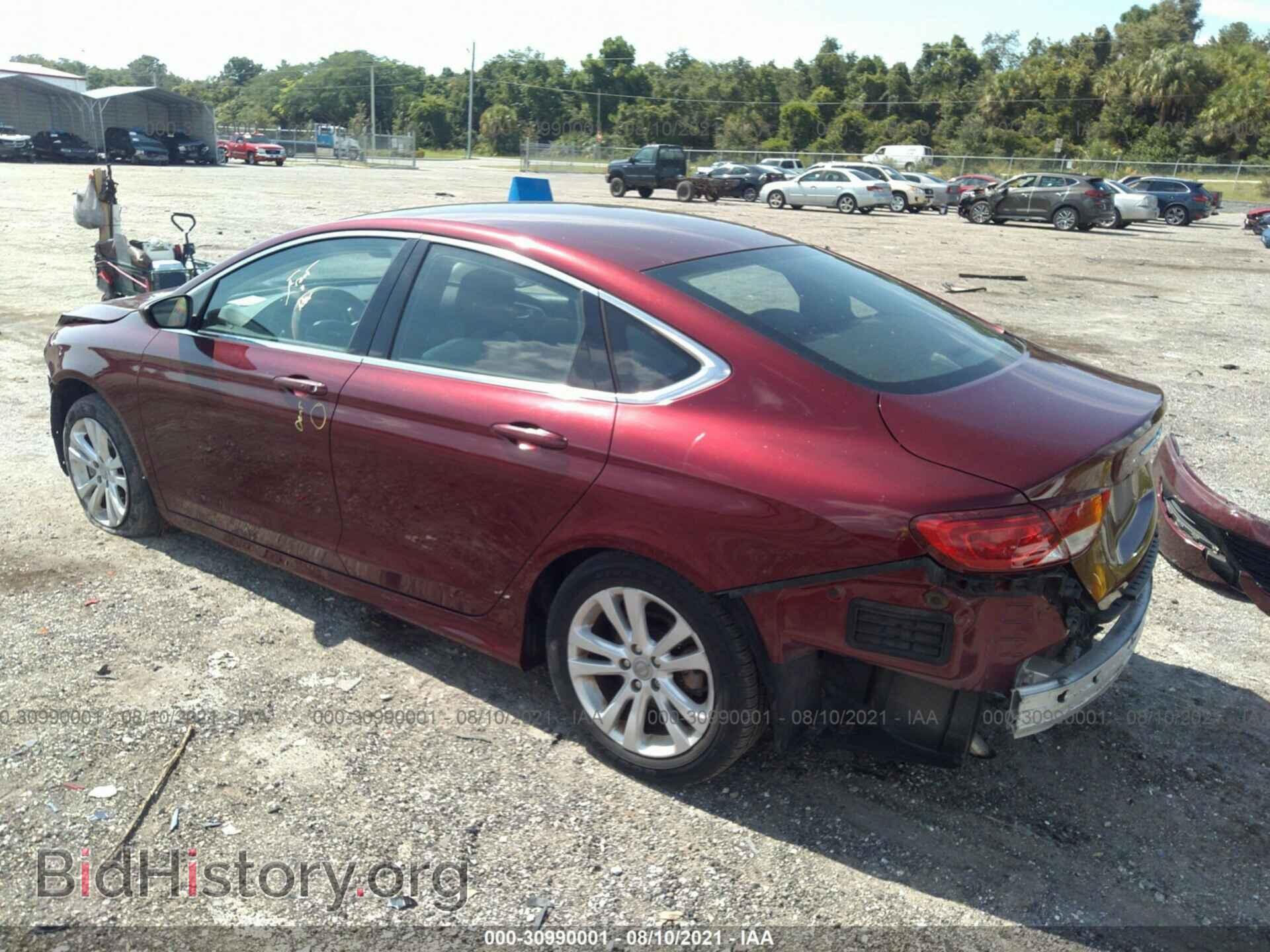 2016 CHRYSLER 200 - VIN: 1C3CCCFB1GN185952 - Фото 3