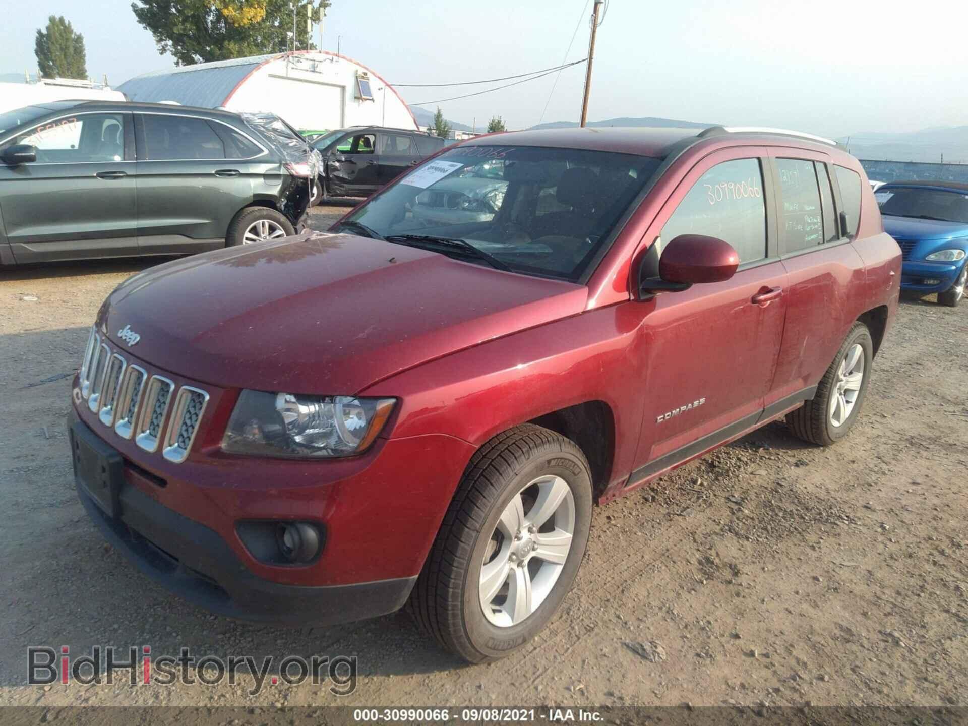 2017 JEEP COMPASS - VIN: 1C4NJDEB0HD204466 - Фото 2