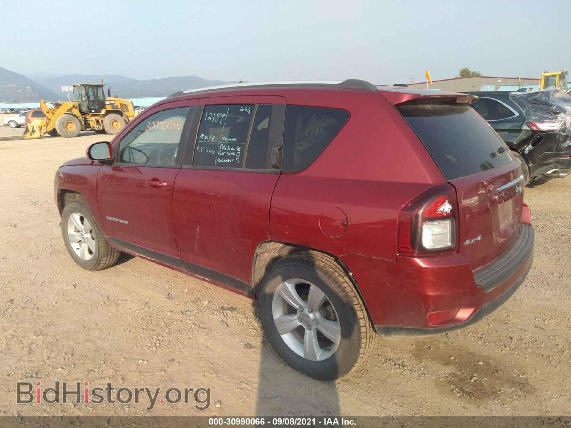 2017 JEEP COMPASS - VIN: 1C4NJDEB0HD204466 - Фото 3
