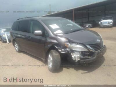 2011 Toyota SIENNA LE, gray — VIN 5TDKK3DC9BS161536, IAAI