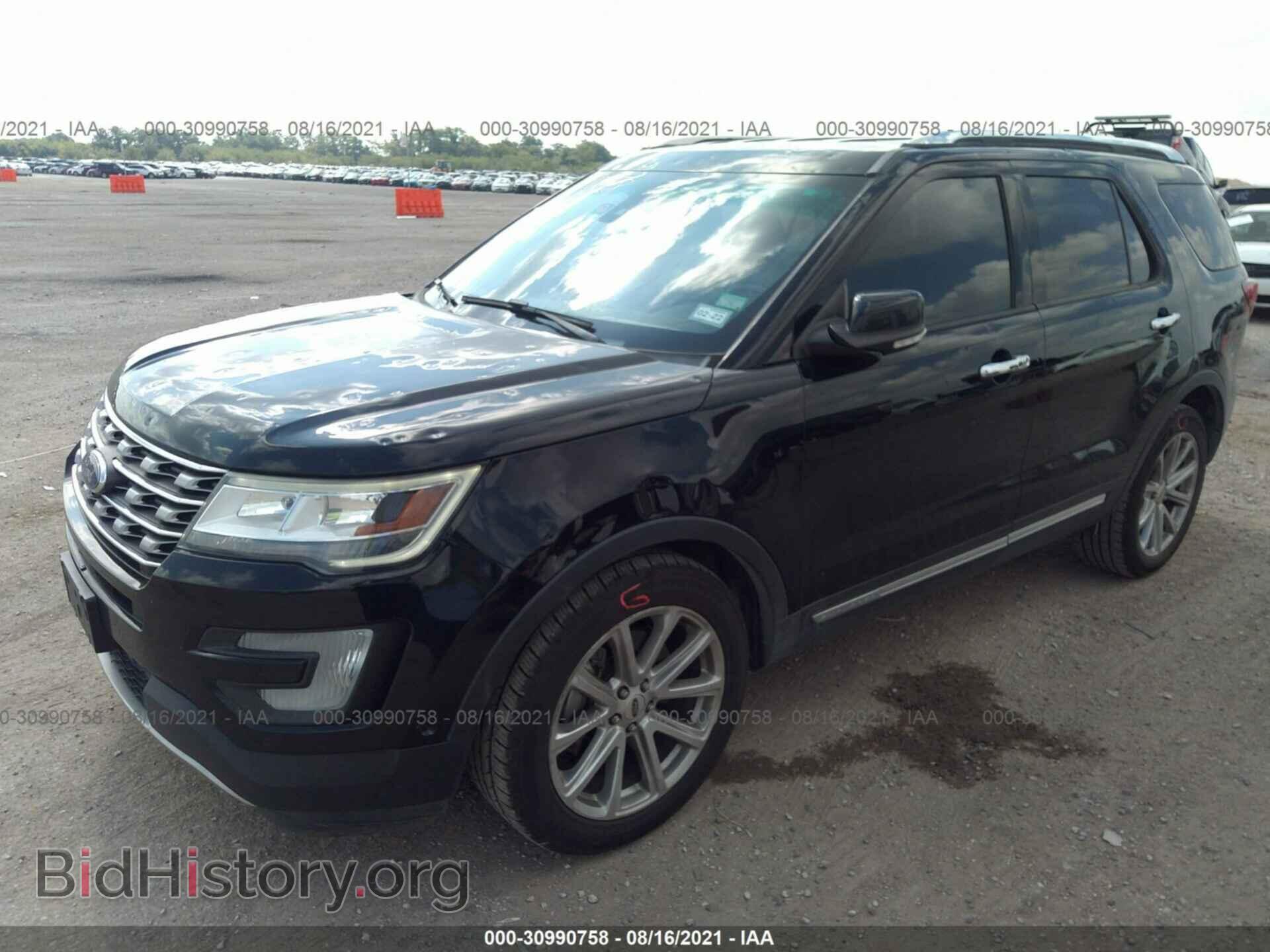 2016 FORD EXPLORER - VIN: 1FM5K7F81GGC41553 - Фото 2