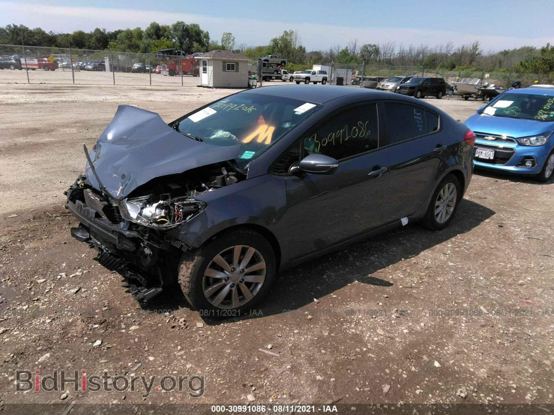 2014 KIA FORTE - VIN: KNAFX4A60E5163772 - Фото 2