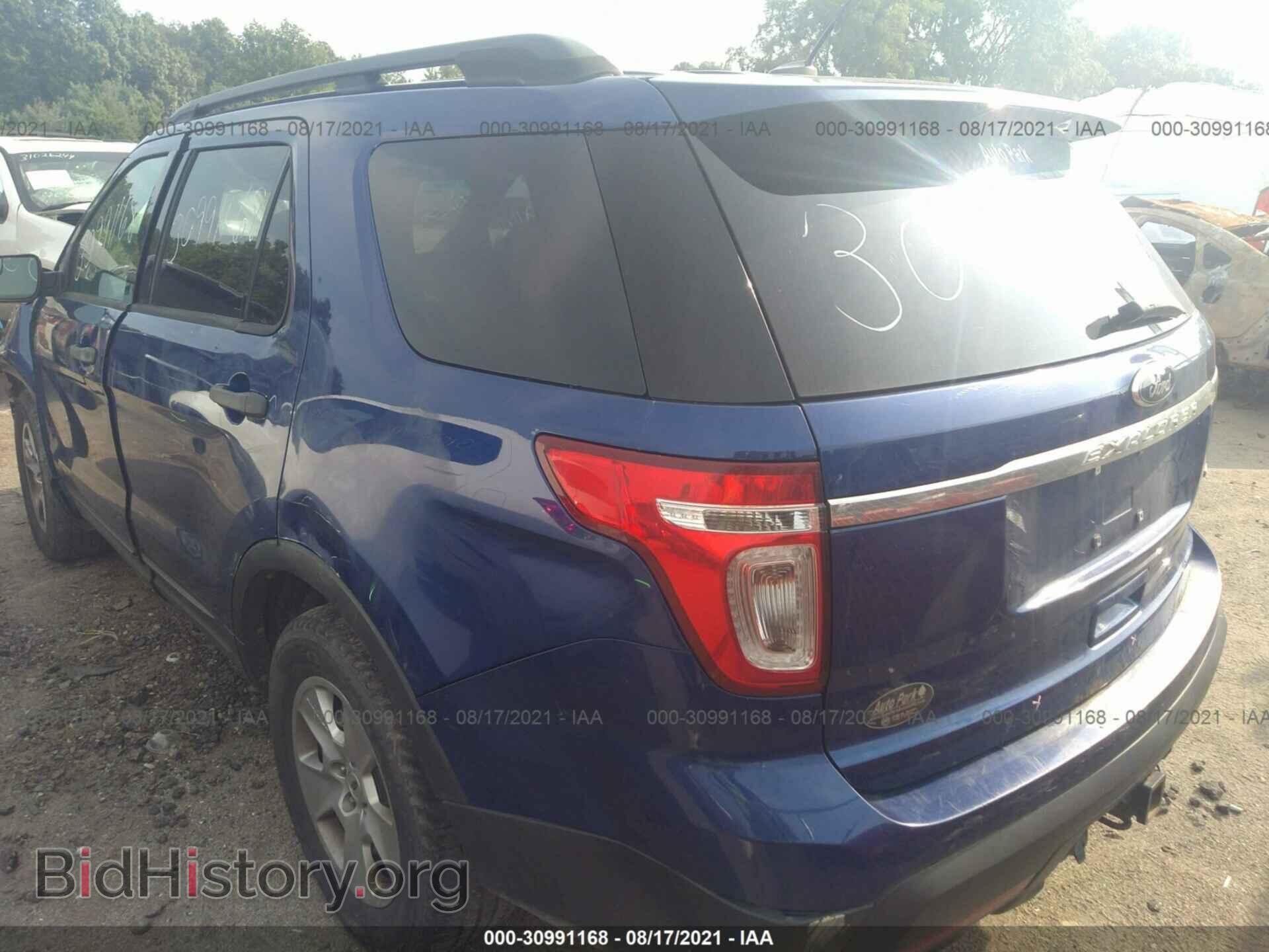 2013 FORD EXPLORER - VIN: 1FM5K8B88DGB62176 - Фото 3