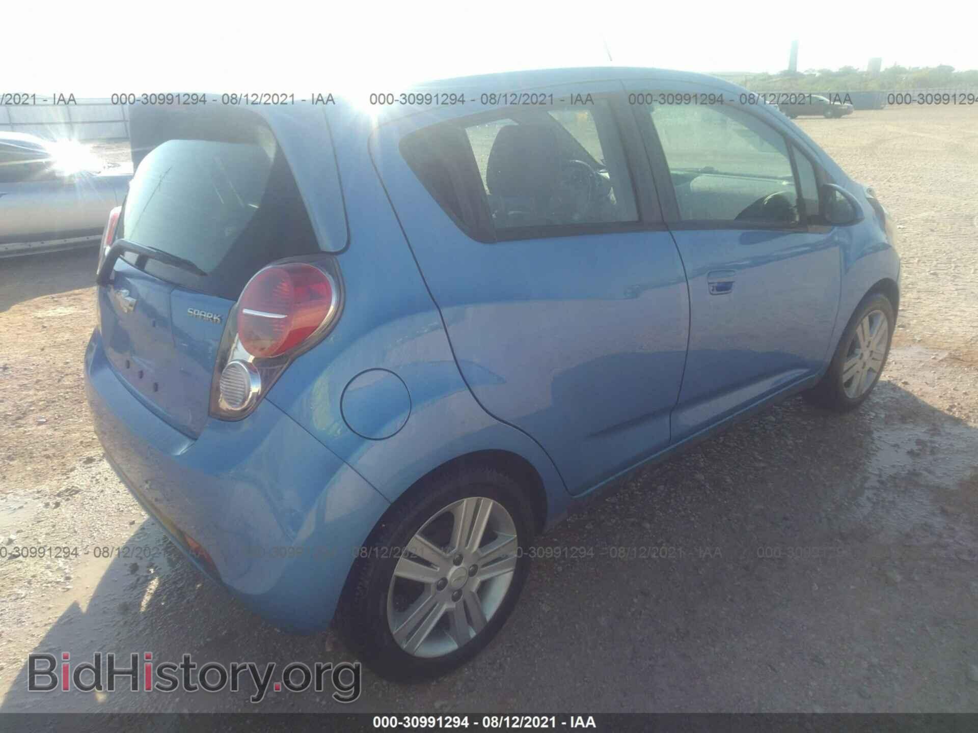 2013 CHEVROLET SPARK - VIN: KL8CB6S9XDC565956 - Фото 4