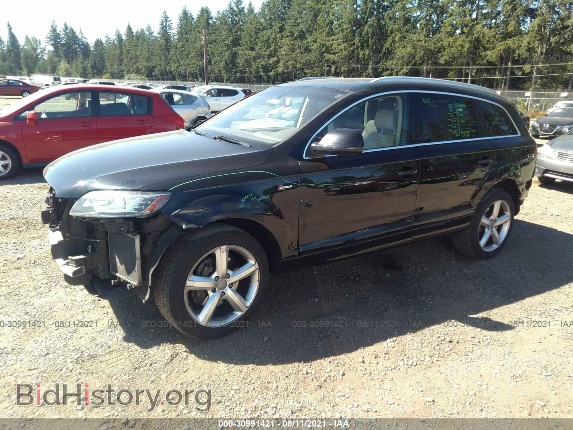 2013 AUDI Q7 - VIN: WA1DGAFE2DD004324 - Фото 2