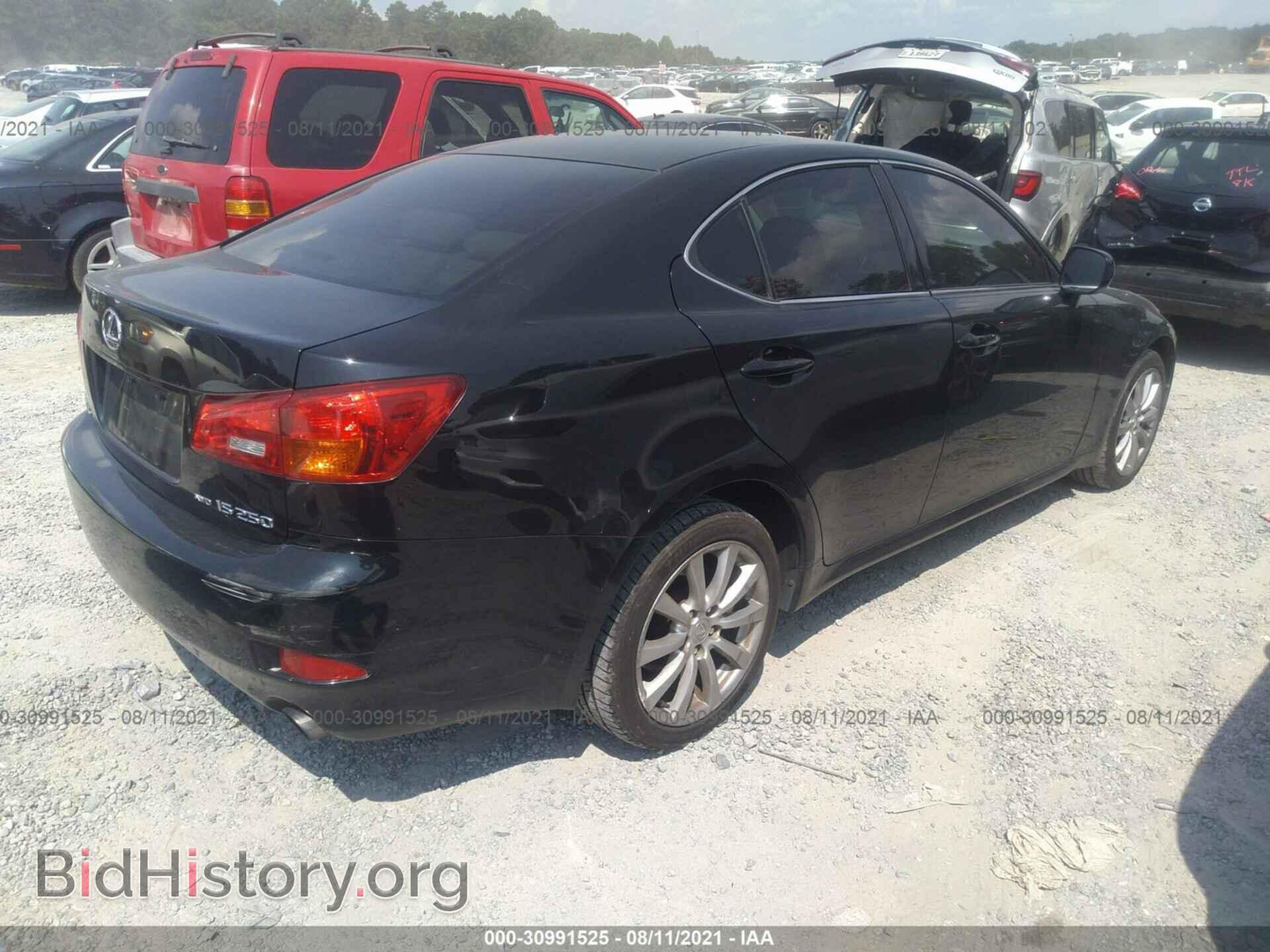 2006 LEXUS IS 250 - VIN: JTHCK262265004301 - Фото 4