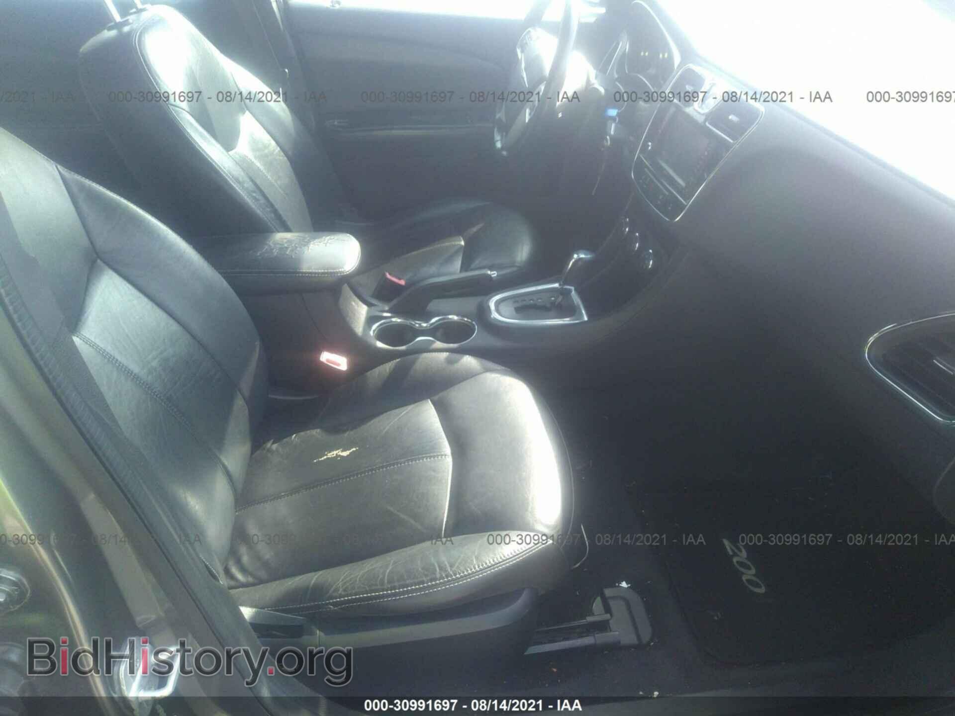 2012 CHRYSLER 200 - VIN: 1C3CCBCG5CN161237 - Фото 5