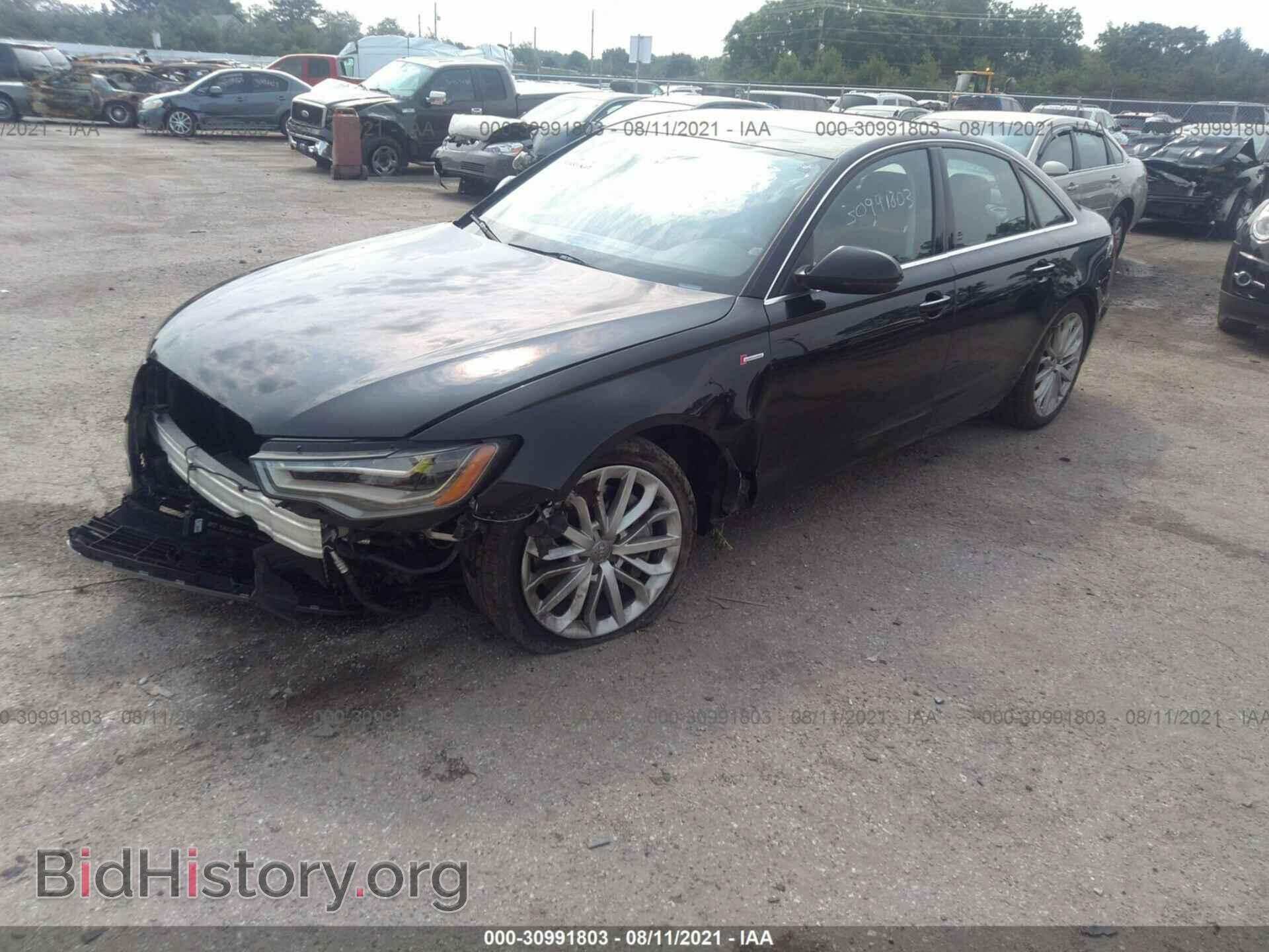 2012 AUDI A6 - VIN: WAUBGAFC3CN004916 - Фото 2