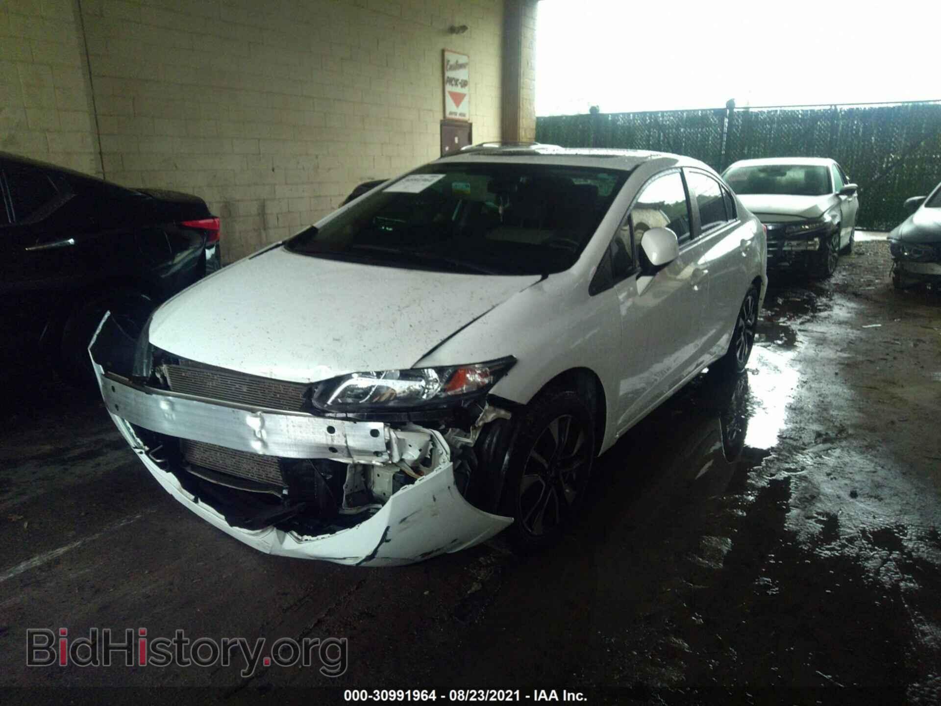 2013 HONDA CIVIC SDN - VIN: 19XFB2F87DE089740 - Фото 2