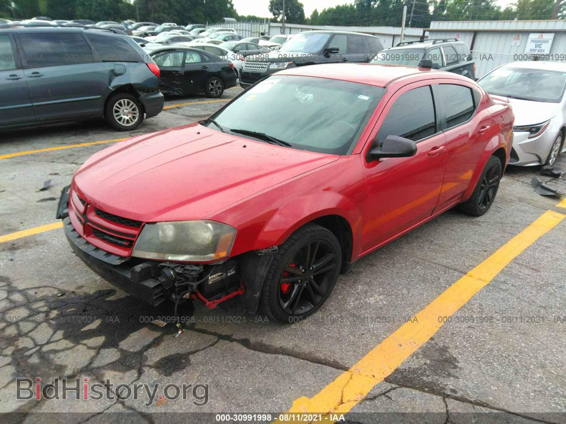 2013 DODGE AVENGER - VIN: 1C3CDZCG3DN584311 - Фото 2