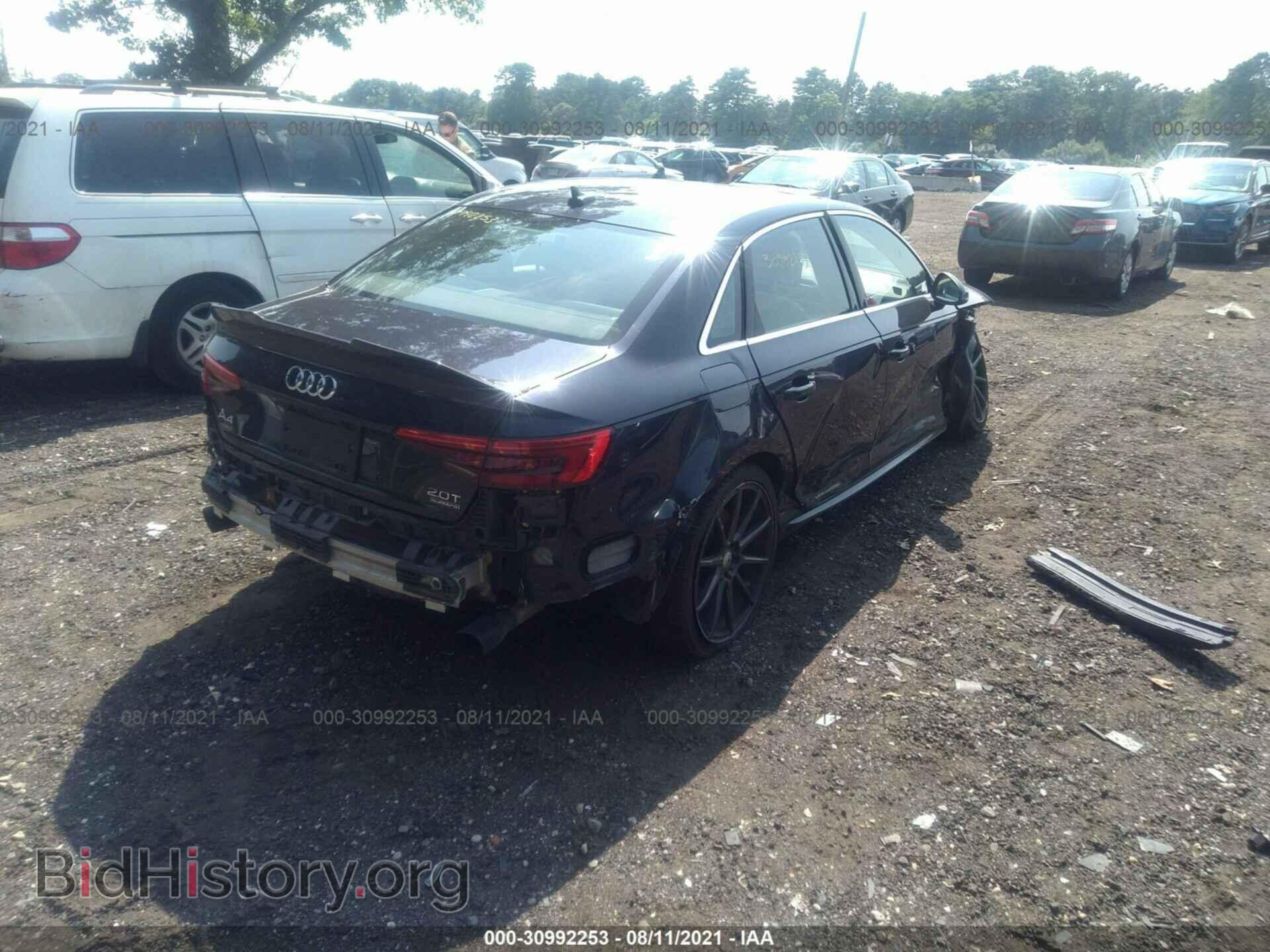 2017 AUDI A4 - VIN: WAUPNAF45HN058813 - Фото 4