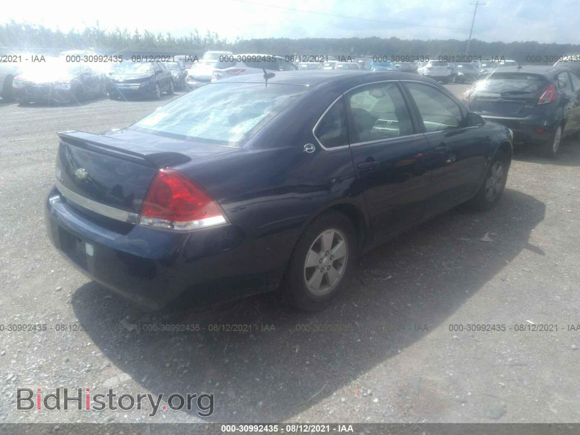 2007 CHEVROLET IMPALA - VIN: 2G1WT58N879393978 - Фото 4
