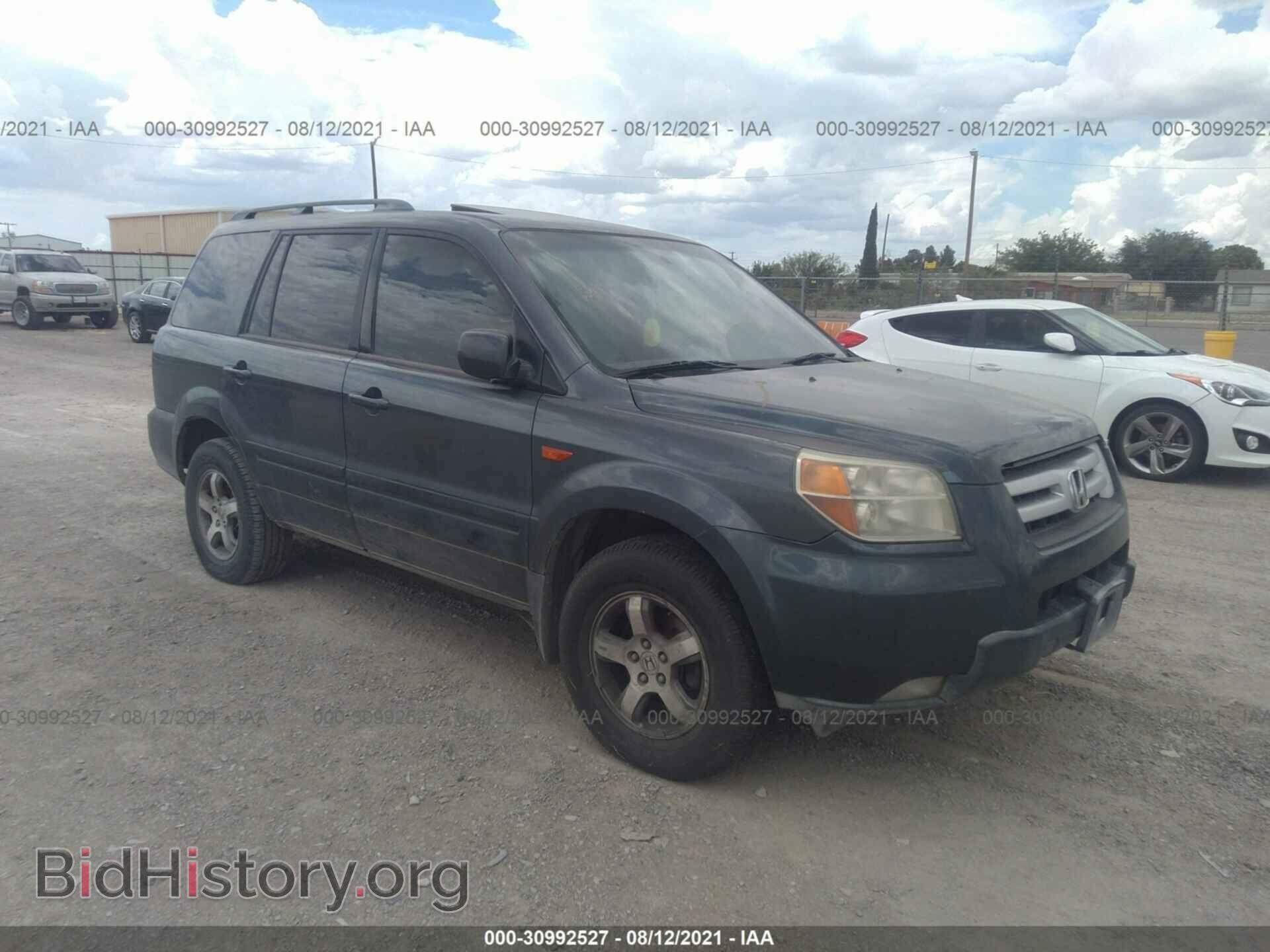 Photo 5FNYF28656B049873 - HONDA PILOT 2006
