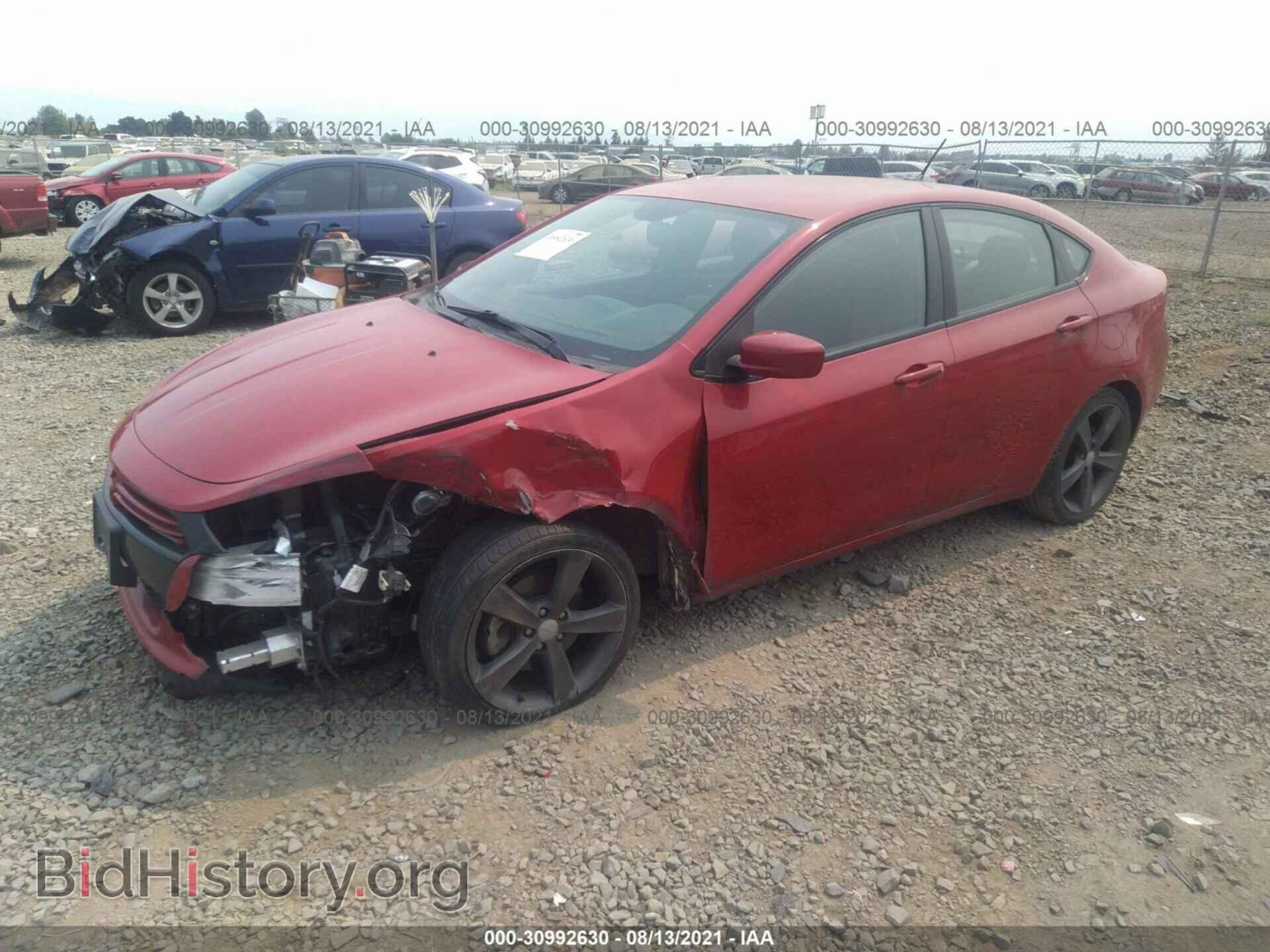 2013 DODGE DART - VIN: 1C3CDFBH4DD257754 - Фото 2