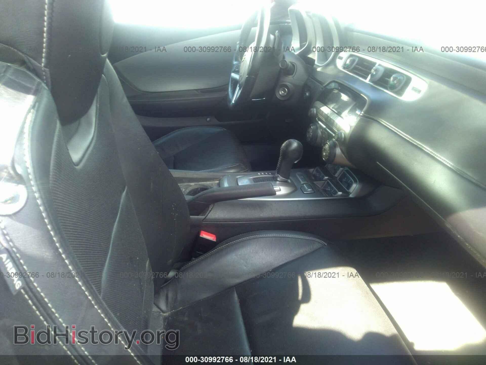 2012 CHEVROLET CAMARO - VIN: 2G1FC3D32C9115225 - Фото 5