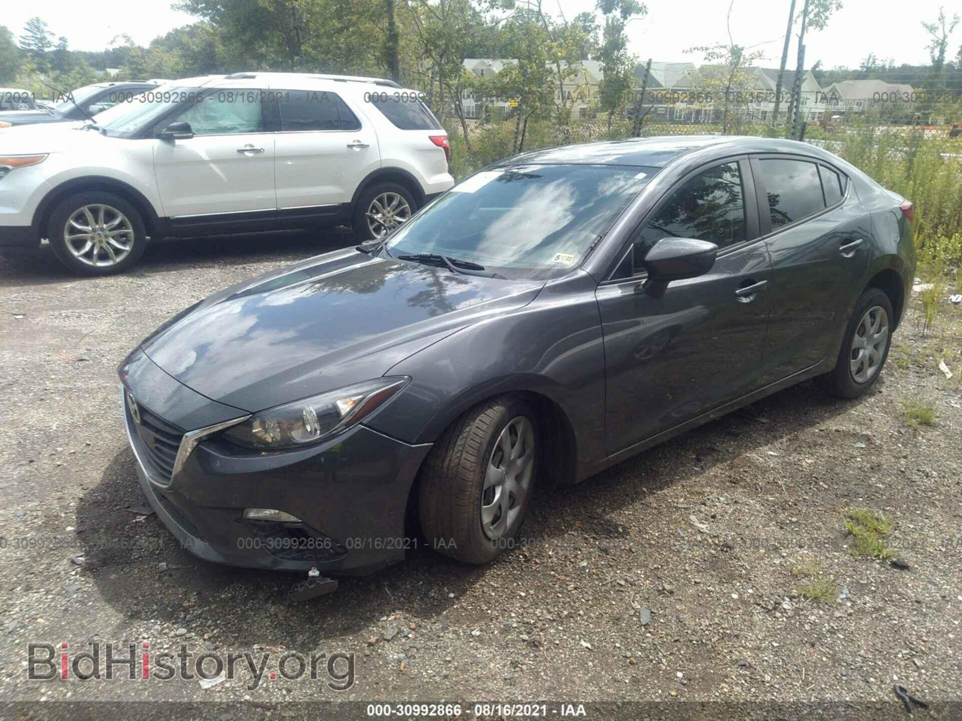2014 MAZDA MAZDA3 - VIN: 3MZBM1U76EM107372 - Фото 2