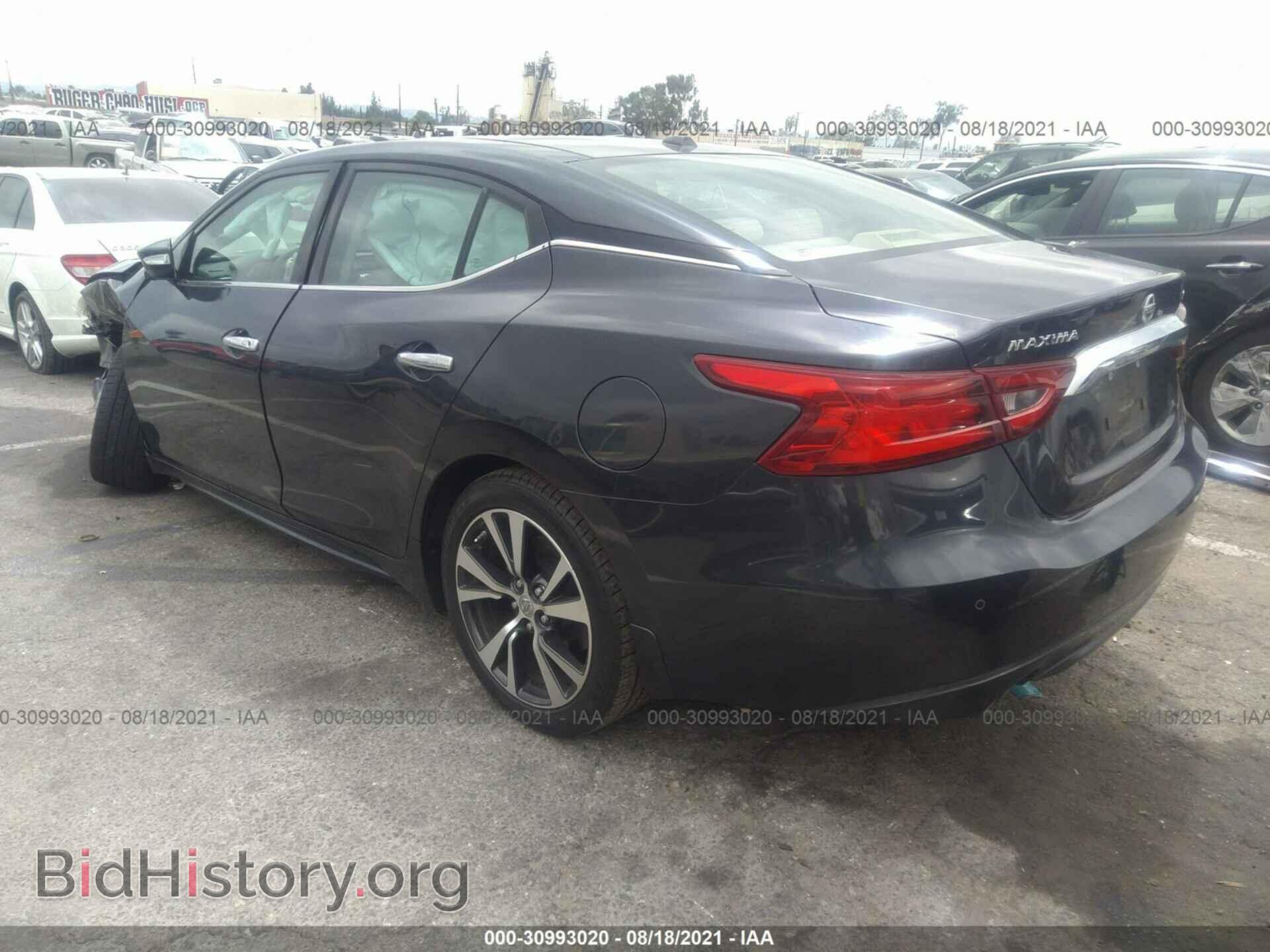 2016 NISSAN MAXIMA - VIN: 1N4AA6AP2GC424276 - Фото 3