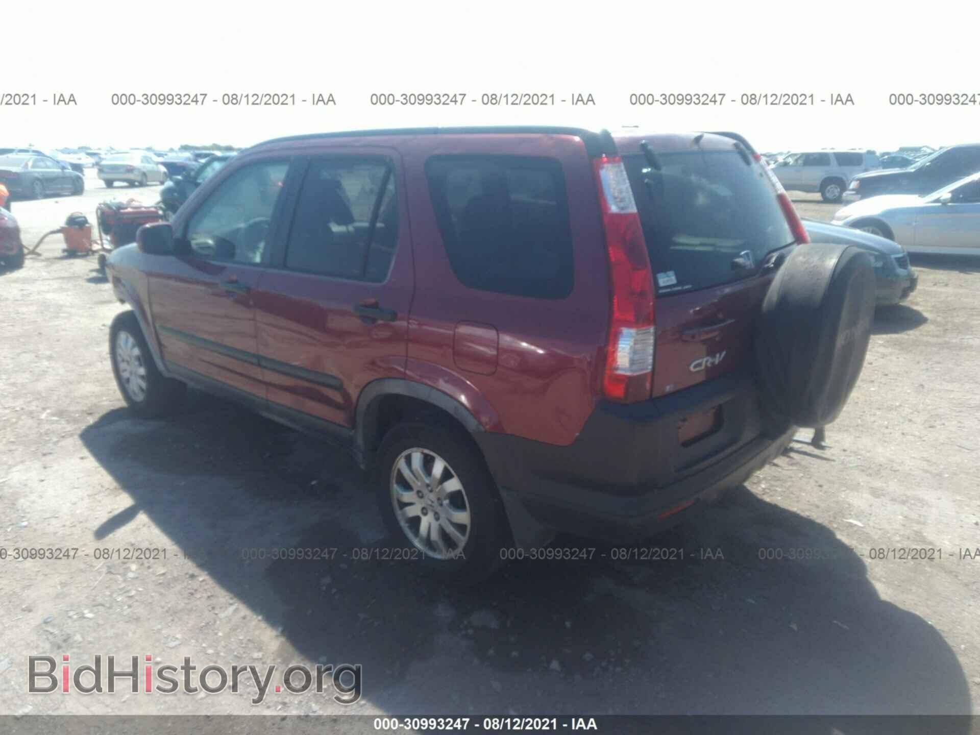 2006 HONDA CR-V - VIN: JHLRD68836C019788 - Фото 3