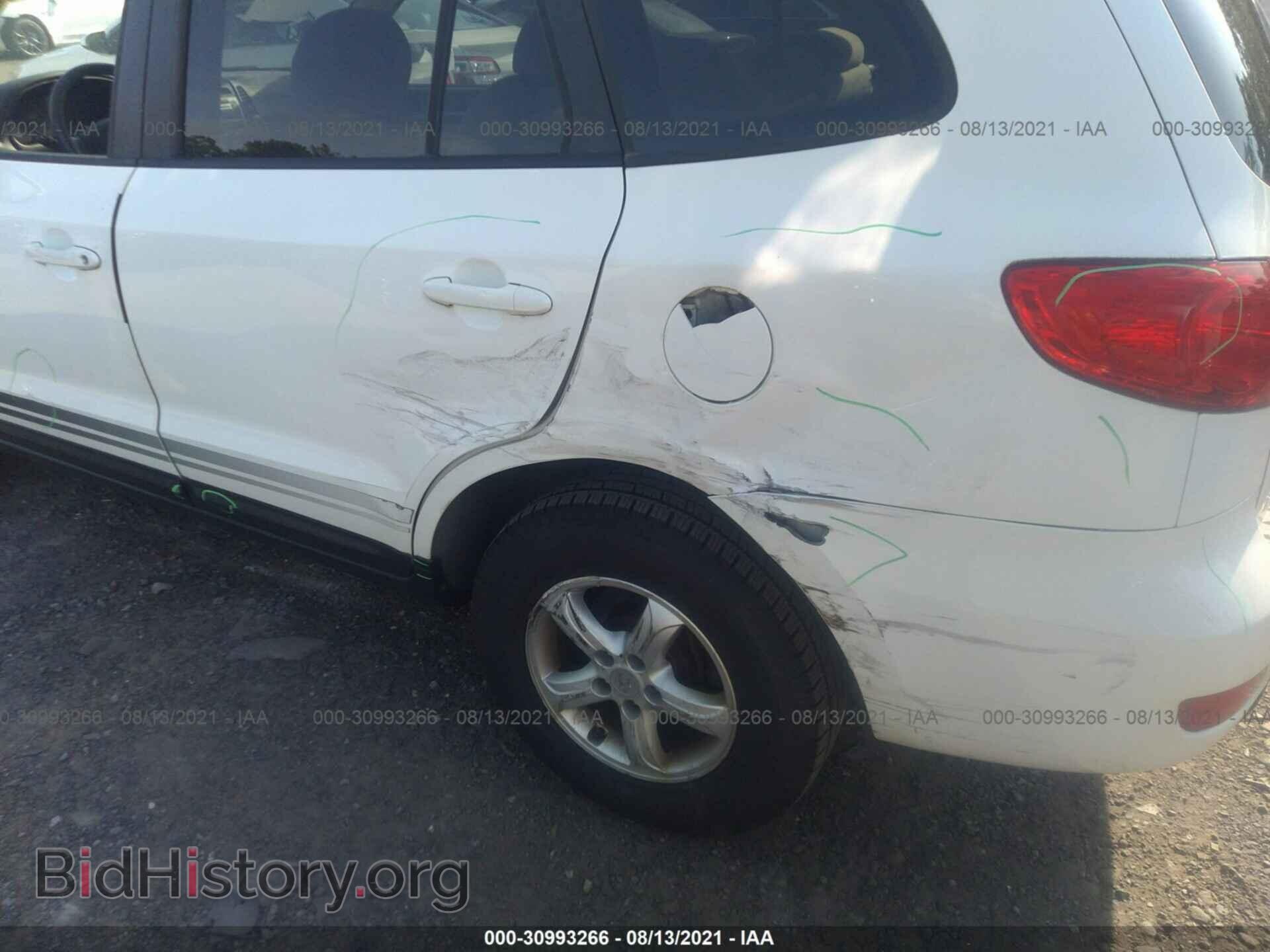2007 HYUNDAI SANTA FE - VIN: 5NMSG13D97H069594 - Фото 6