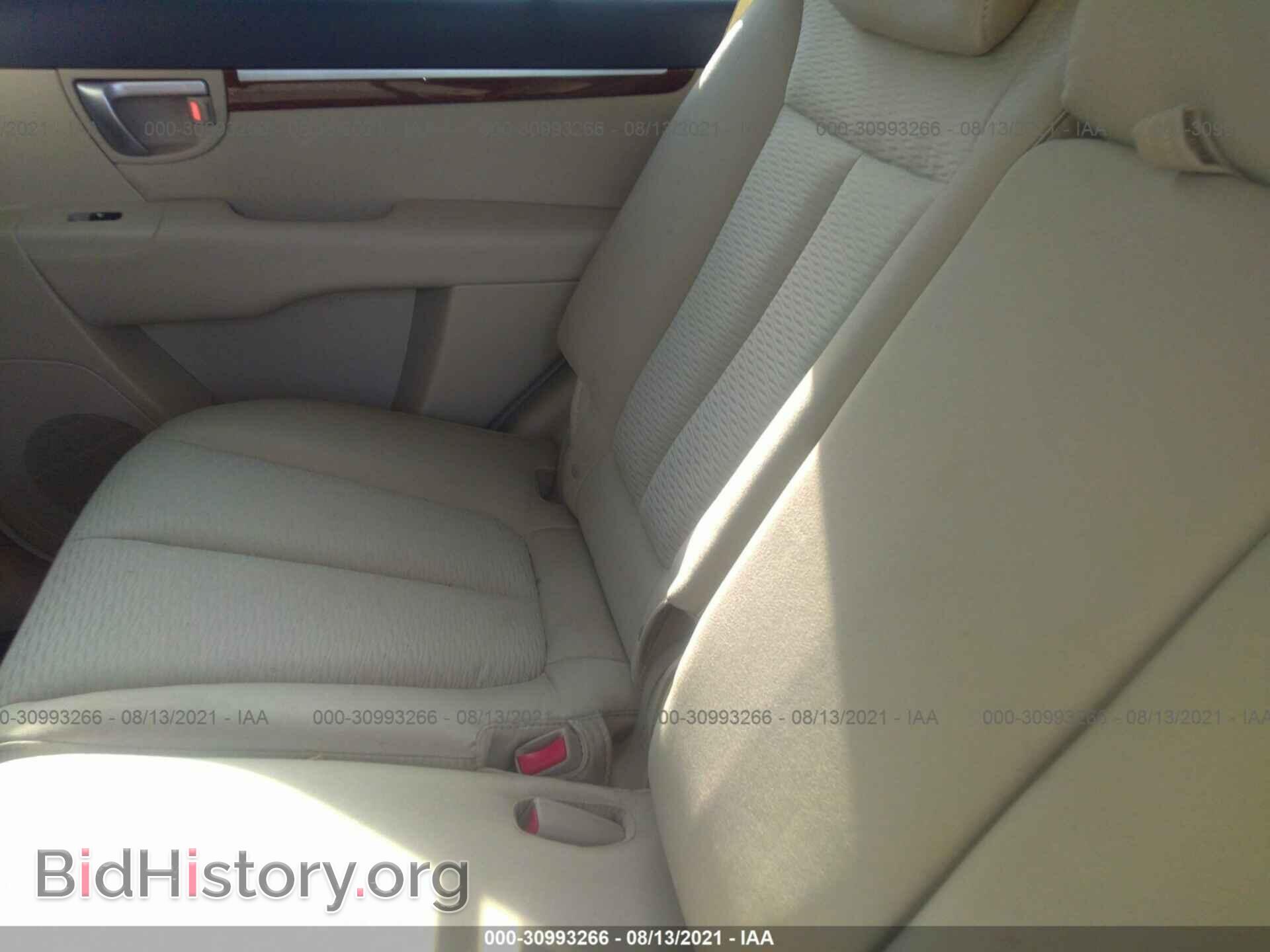 2007 HYUNDAI SANTA FE - VIN: 5NMSG13D97H069594 - Фото 8