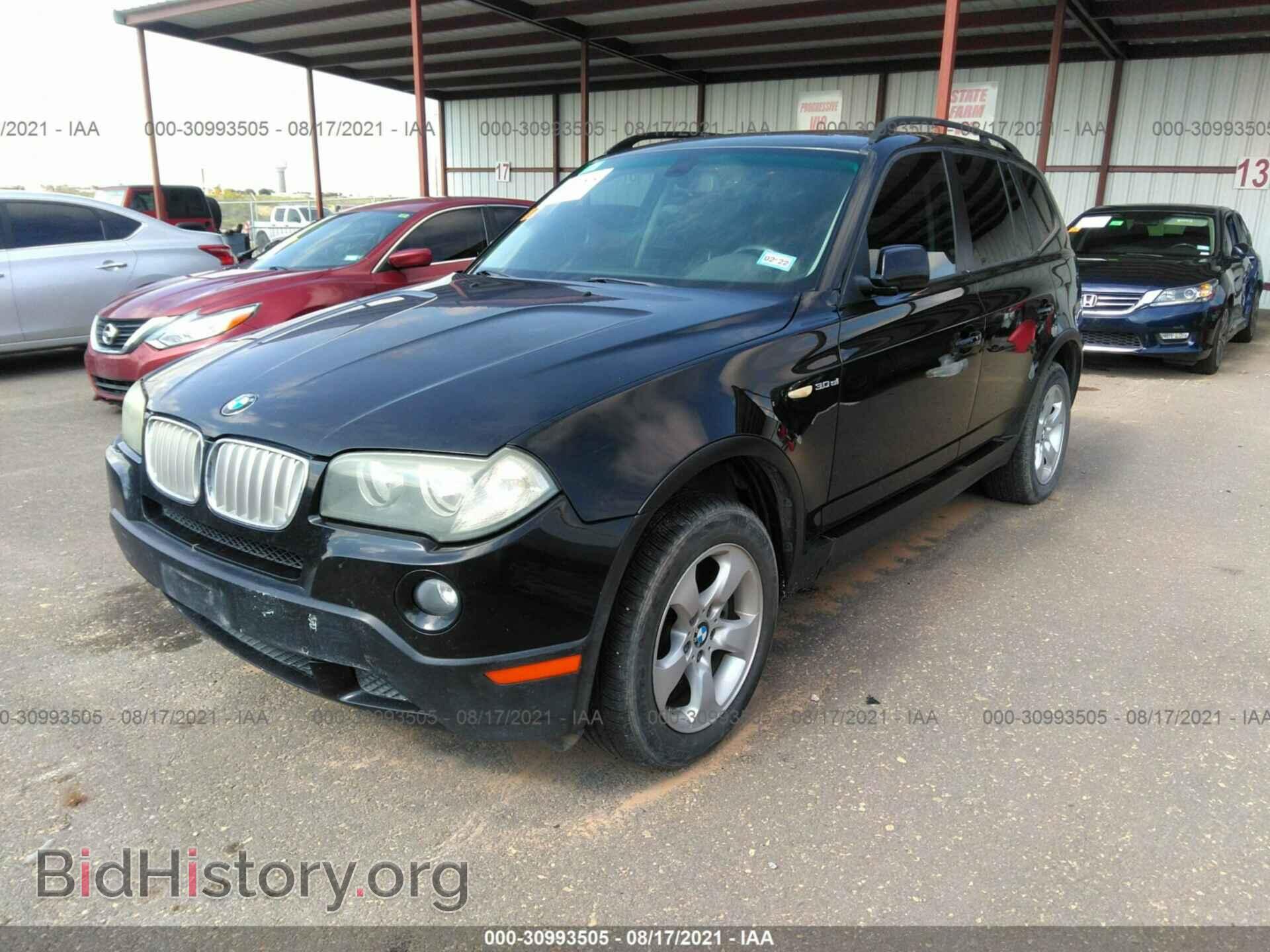 2008 BMW X3 - VIN: WBXPC93468WJ19417 - Фото 2