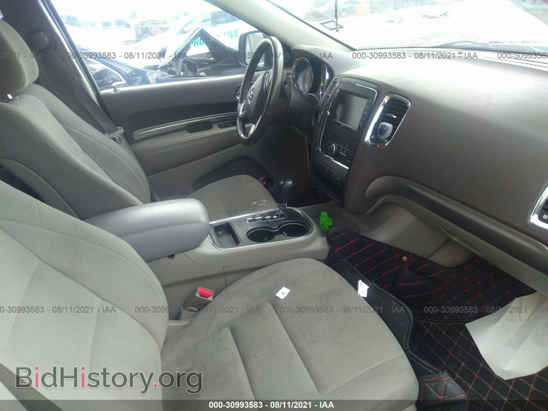 2013 DODGE DURANGO - VIN: 1C4RDHAG1DC613920 - Фото 5